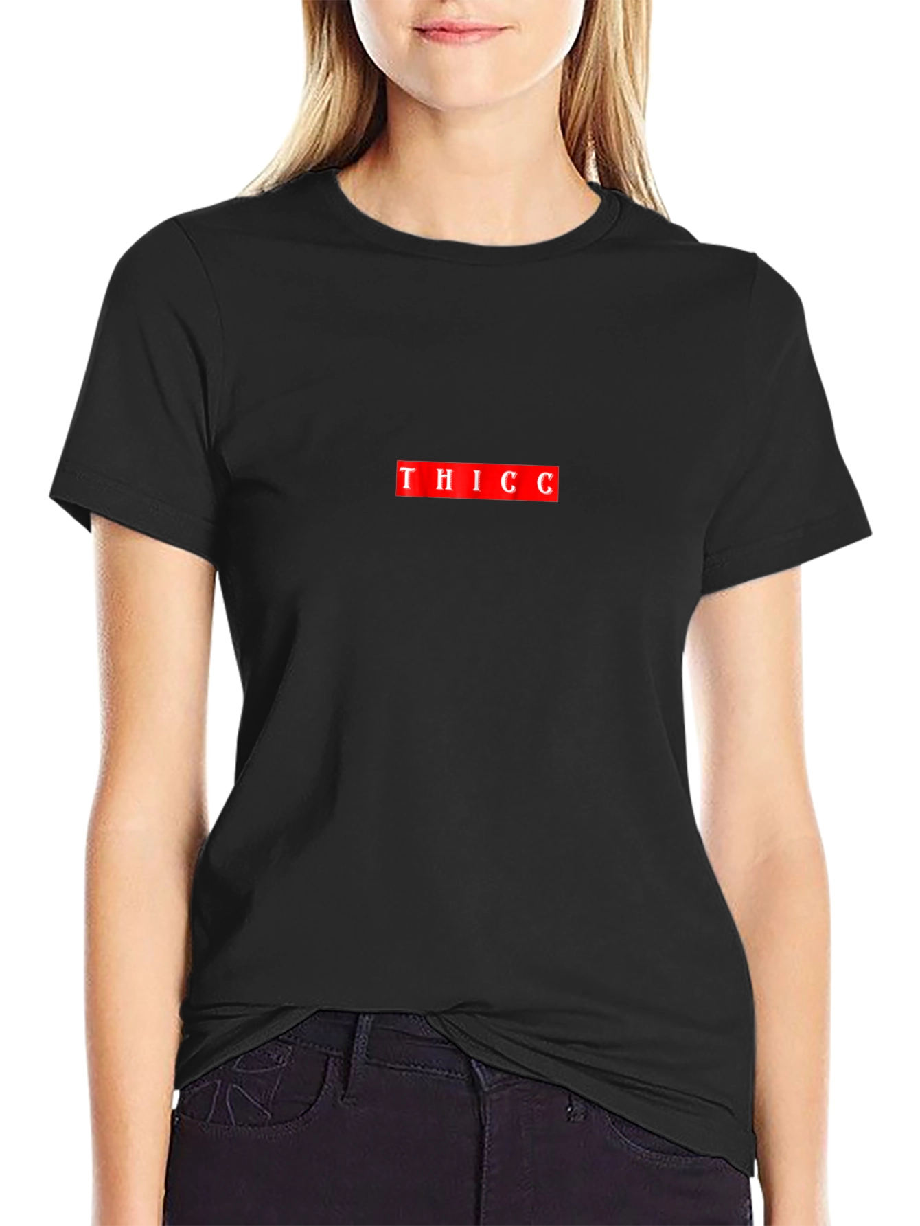 THICC Graphic Tee - Bold Statement Shirt