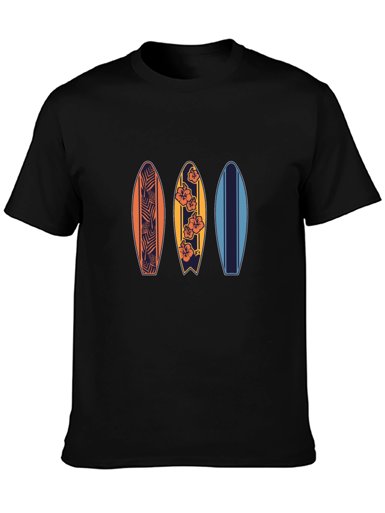 Surfboard Graphic T-Shirt | Beach Vibes