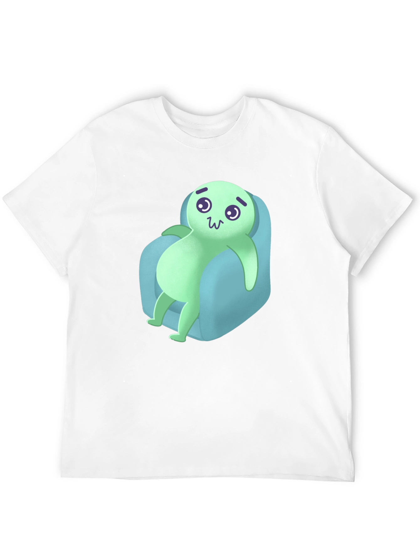 Chill Cartoon Character Tee