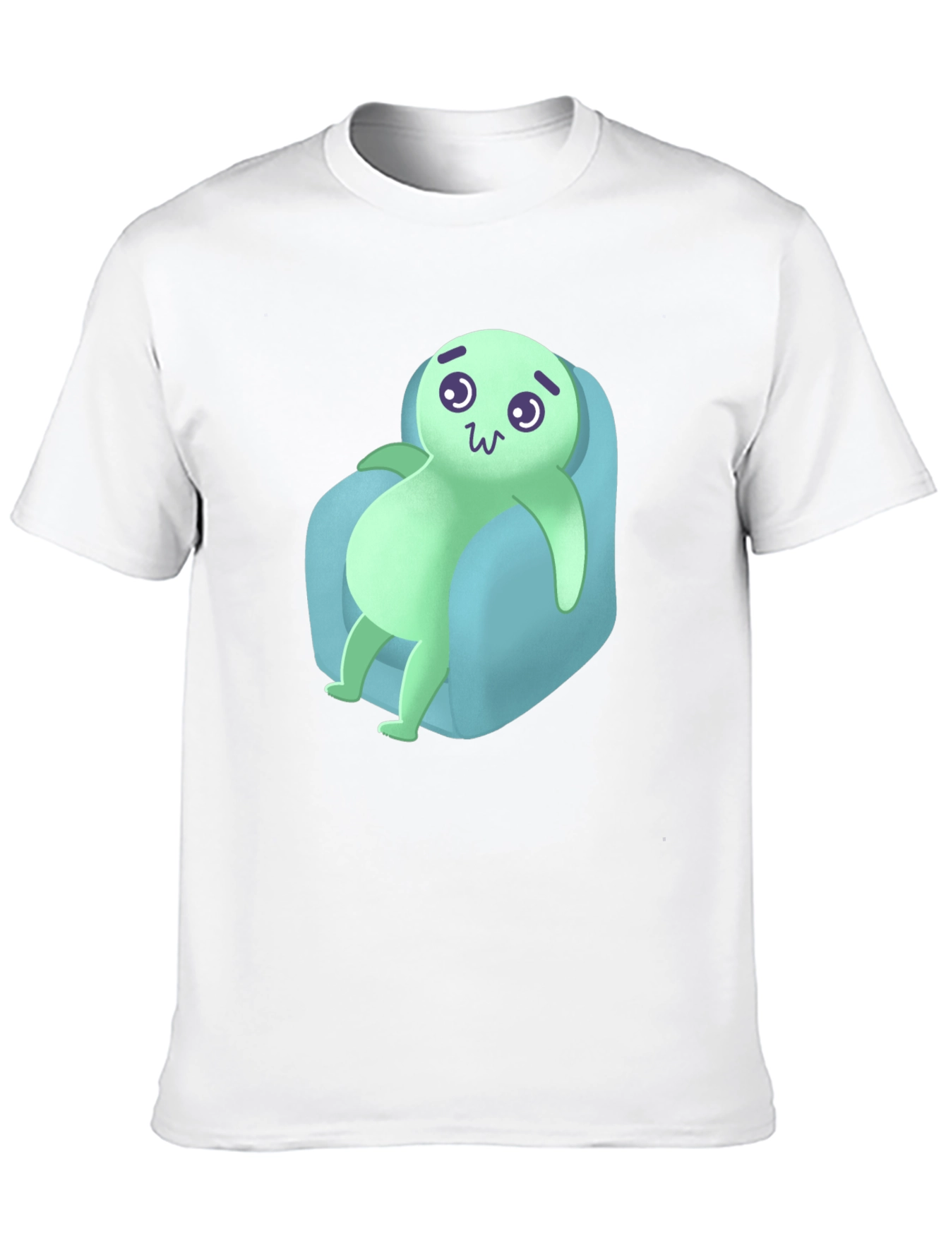 Chill Cartoon Character Tee