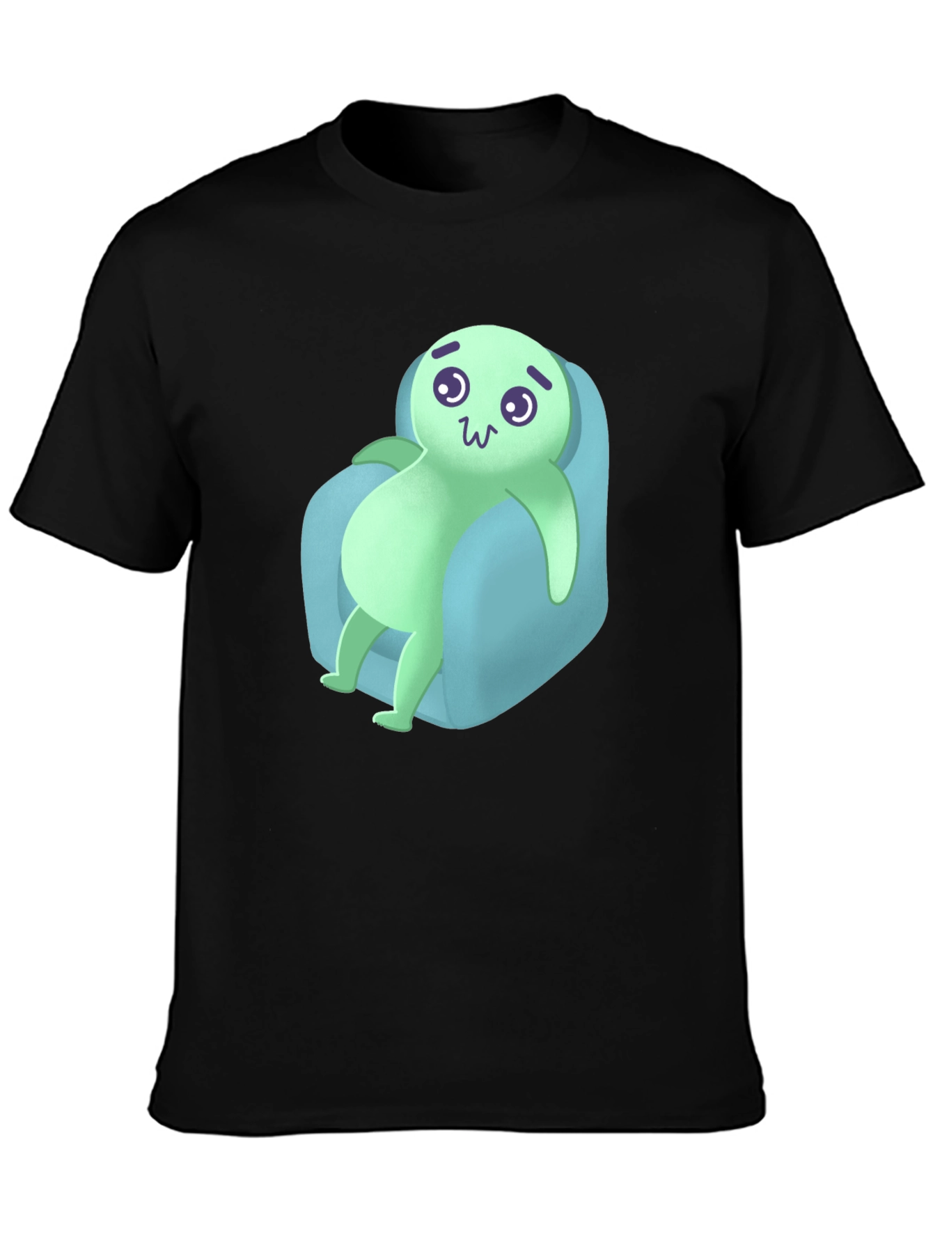 Chill Cartoon Character Tee