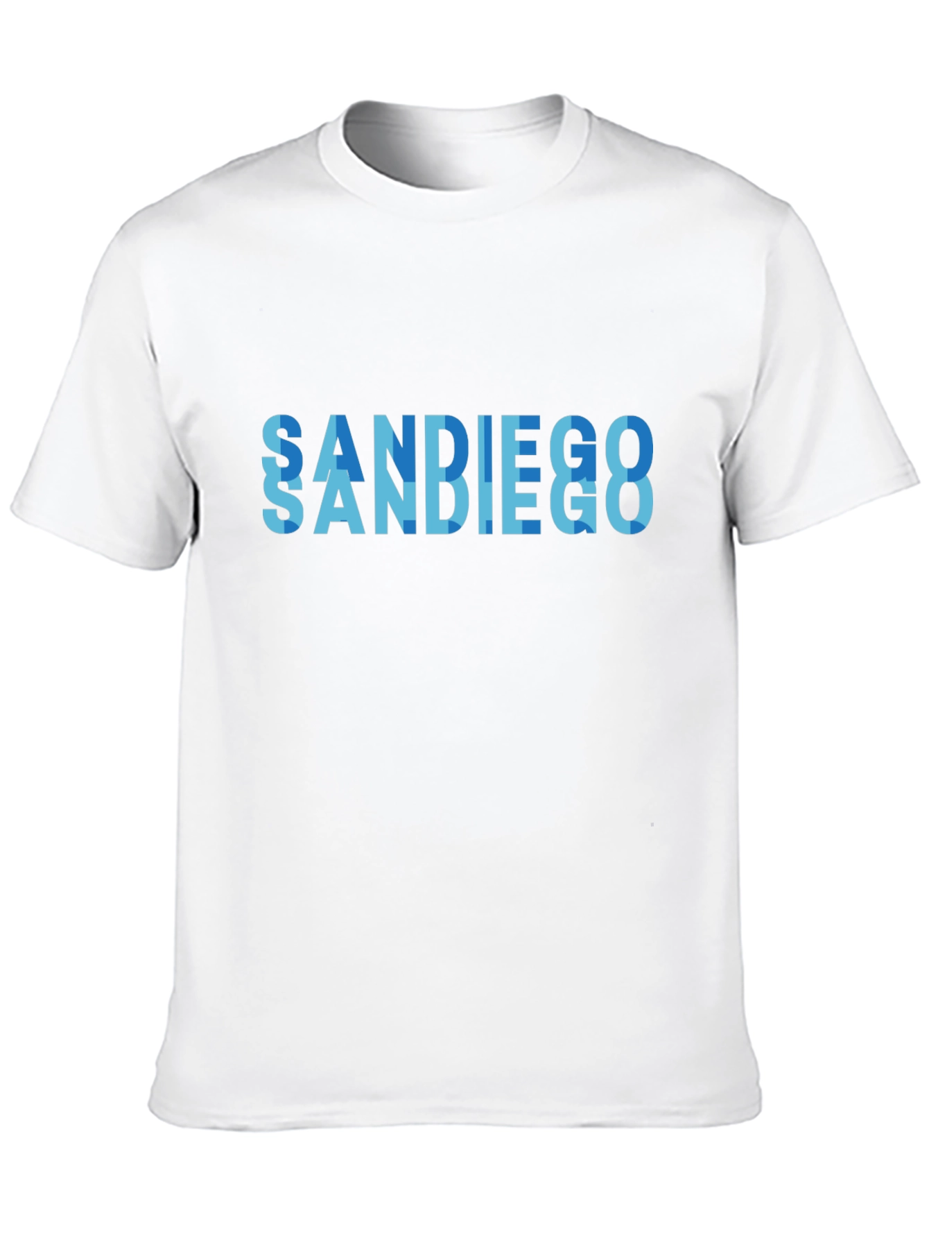 San Diego Graphic Tee - Mens Black T-Shirt