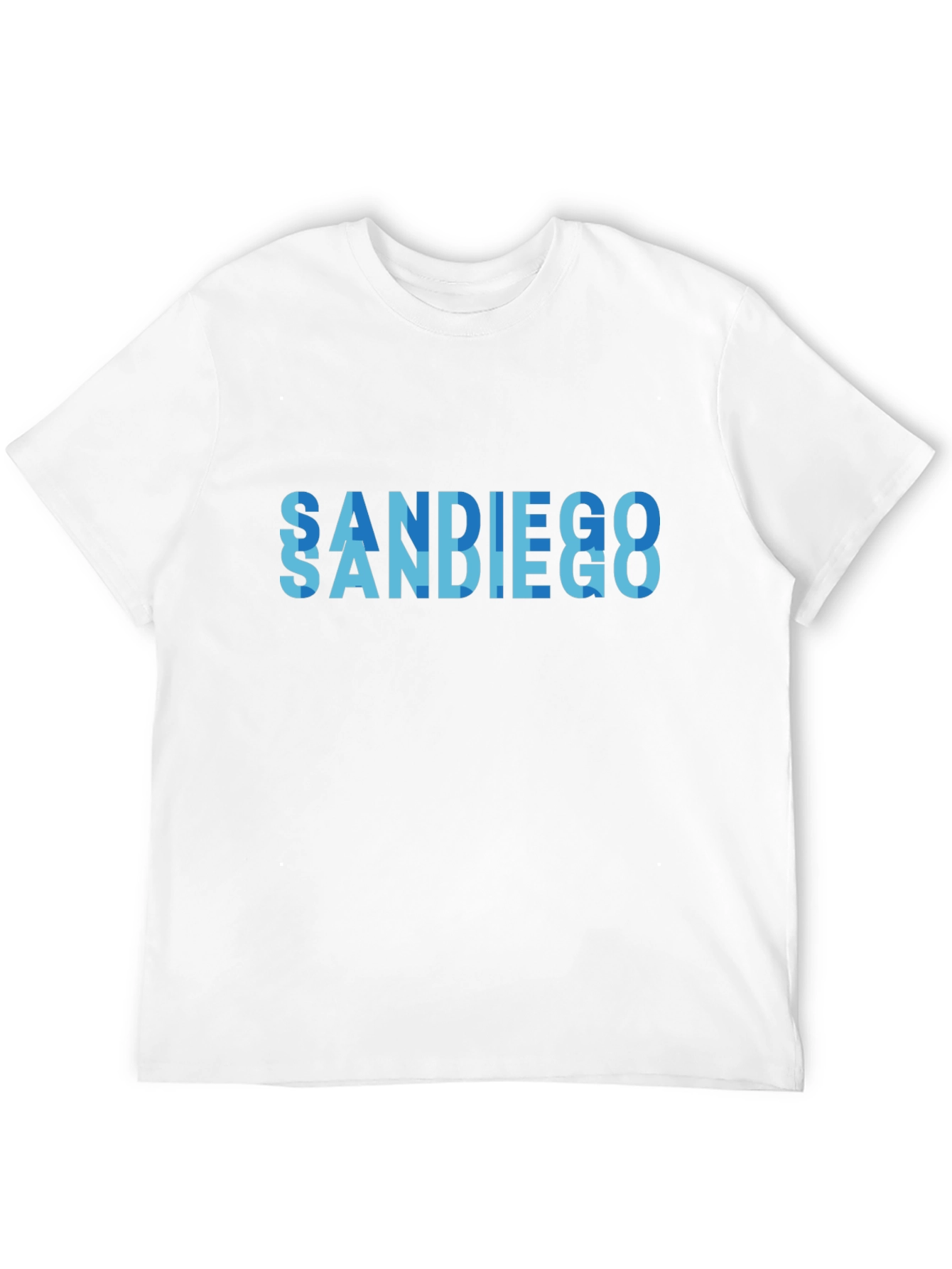 San Diego Graphic Tee - Mens Black T-Shirt