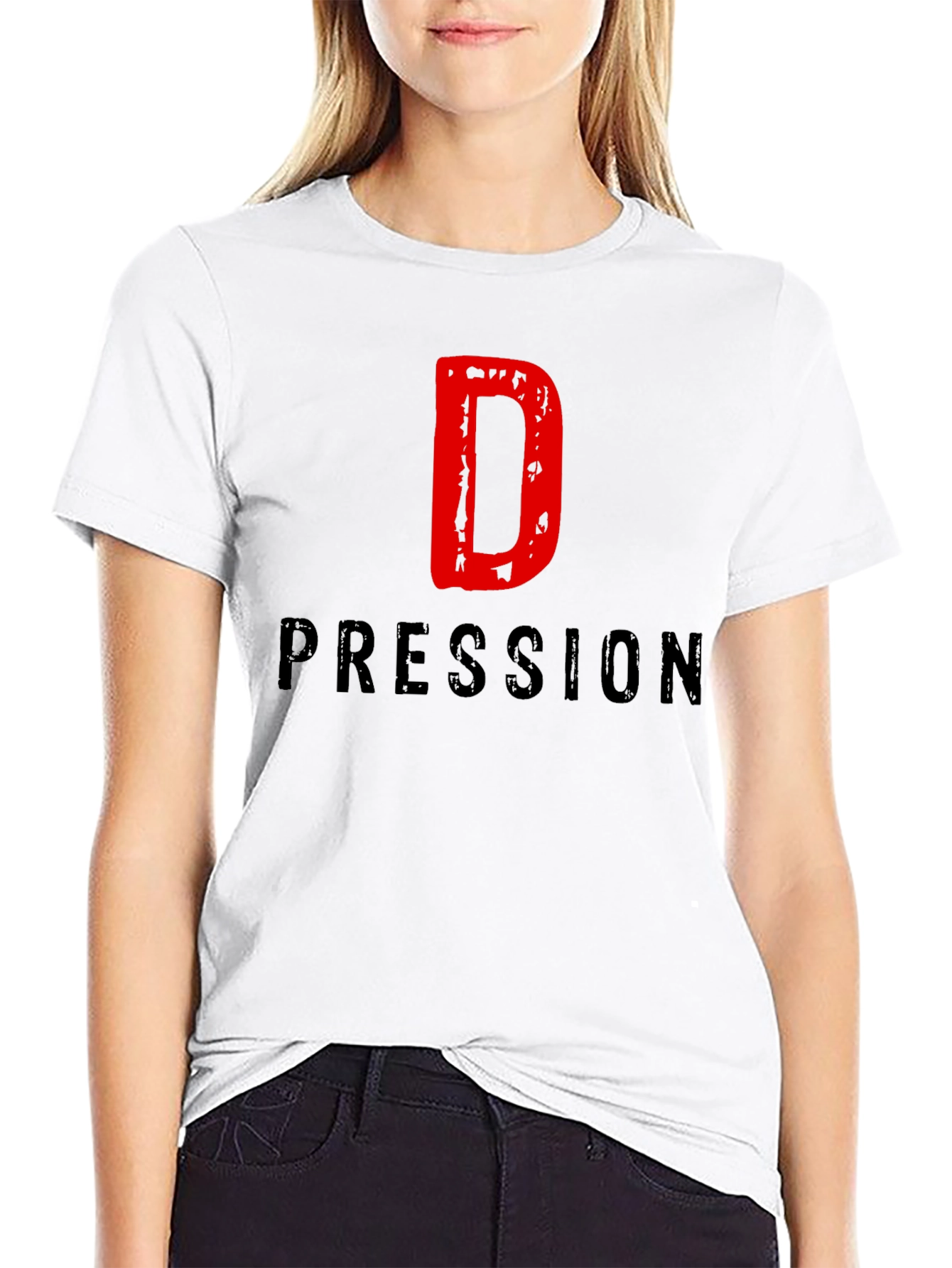 D-Pression Graphic T-Shirt - Cool & Casual Wear