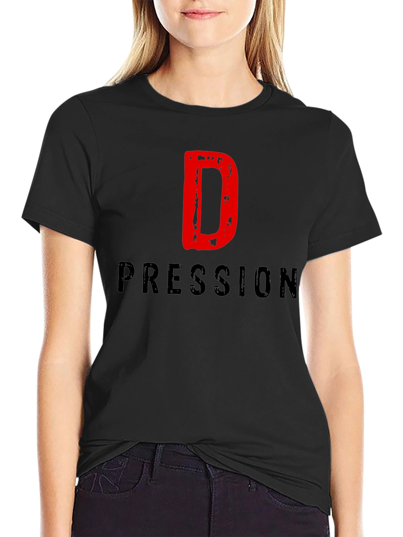 D-Pression Graphic T-Shirt - Cool & Casual Wear