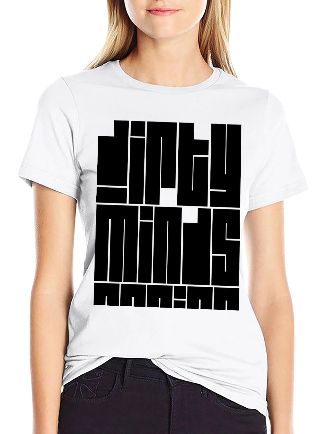 Dirty Minds Rainbow T-Shirt - Novelty Graphic Tee