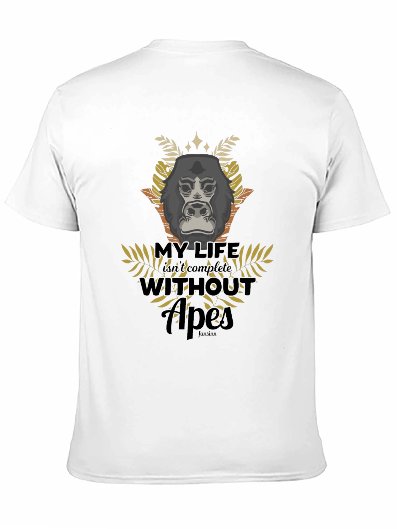 Apes Graphic Tee - My Life Without Apes