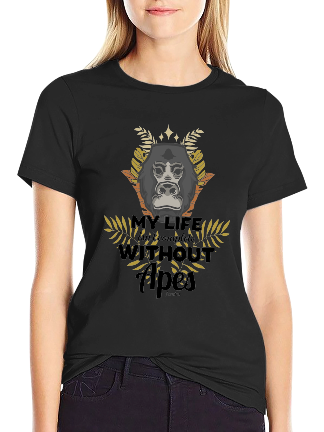 Apes Graphic Tee - My Life Without Apes