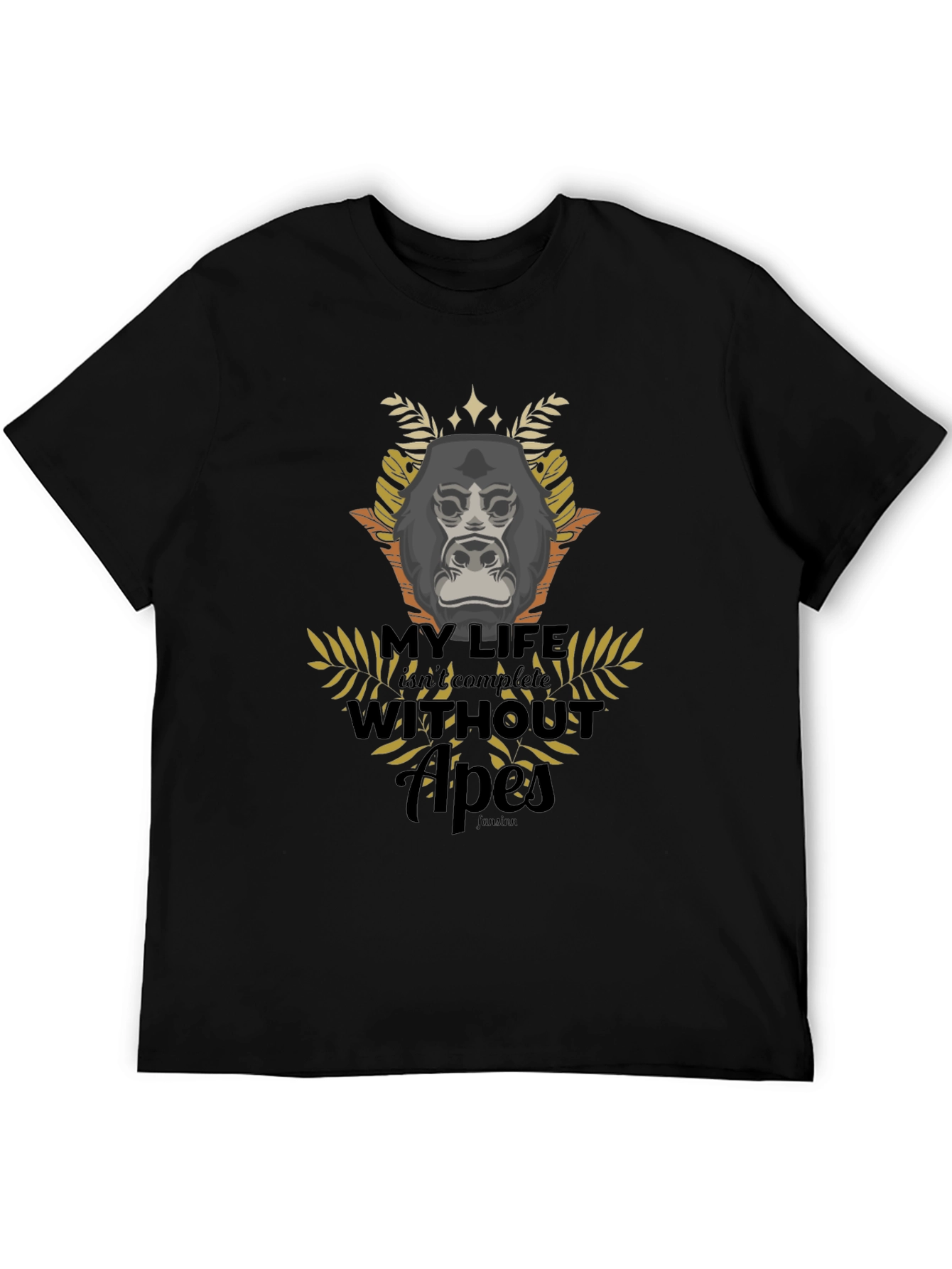 Apes Graphic Tee - My Life Without Apes