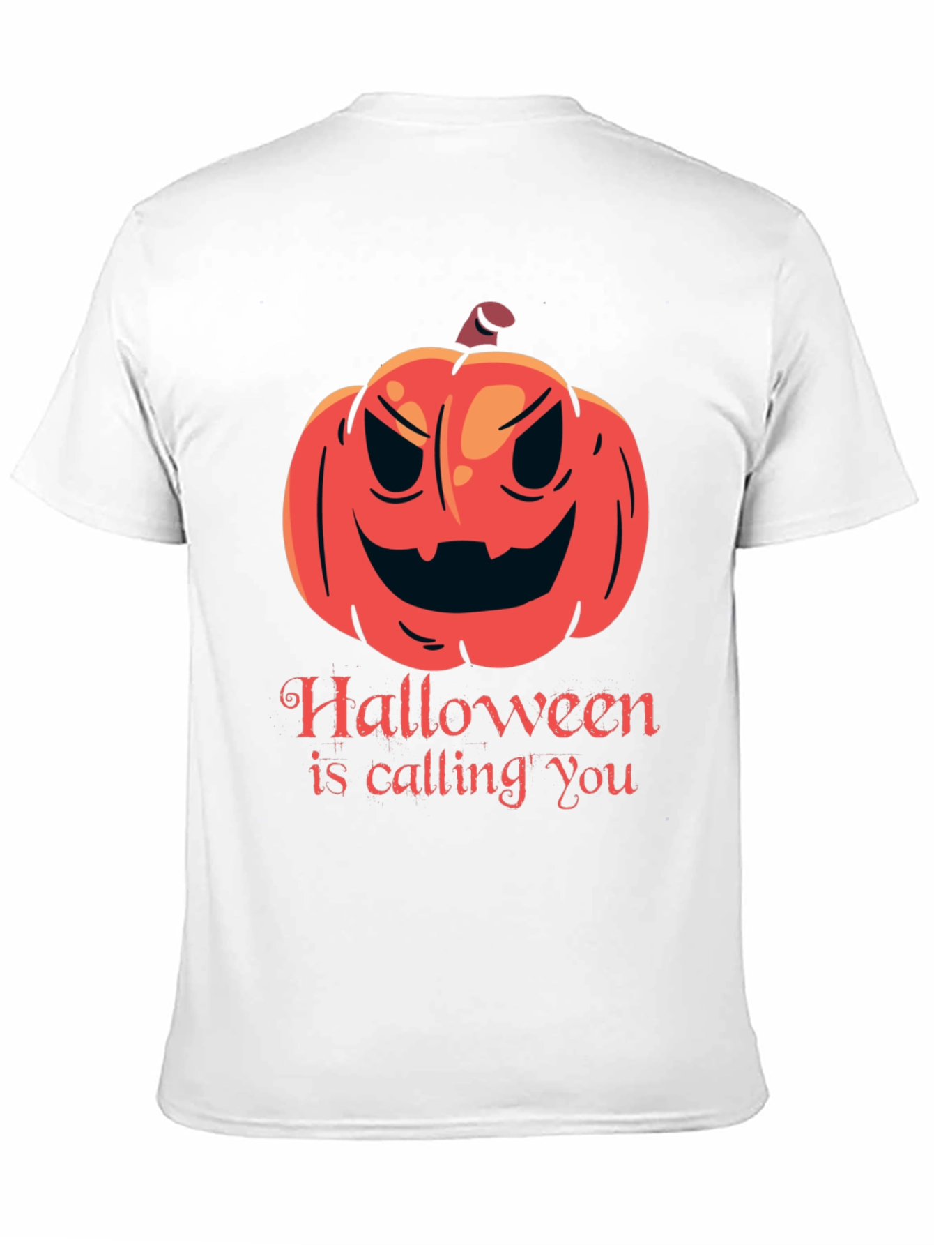 Halloween Pumpkin T-Shirt - Spooky Season Tee