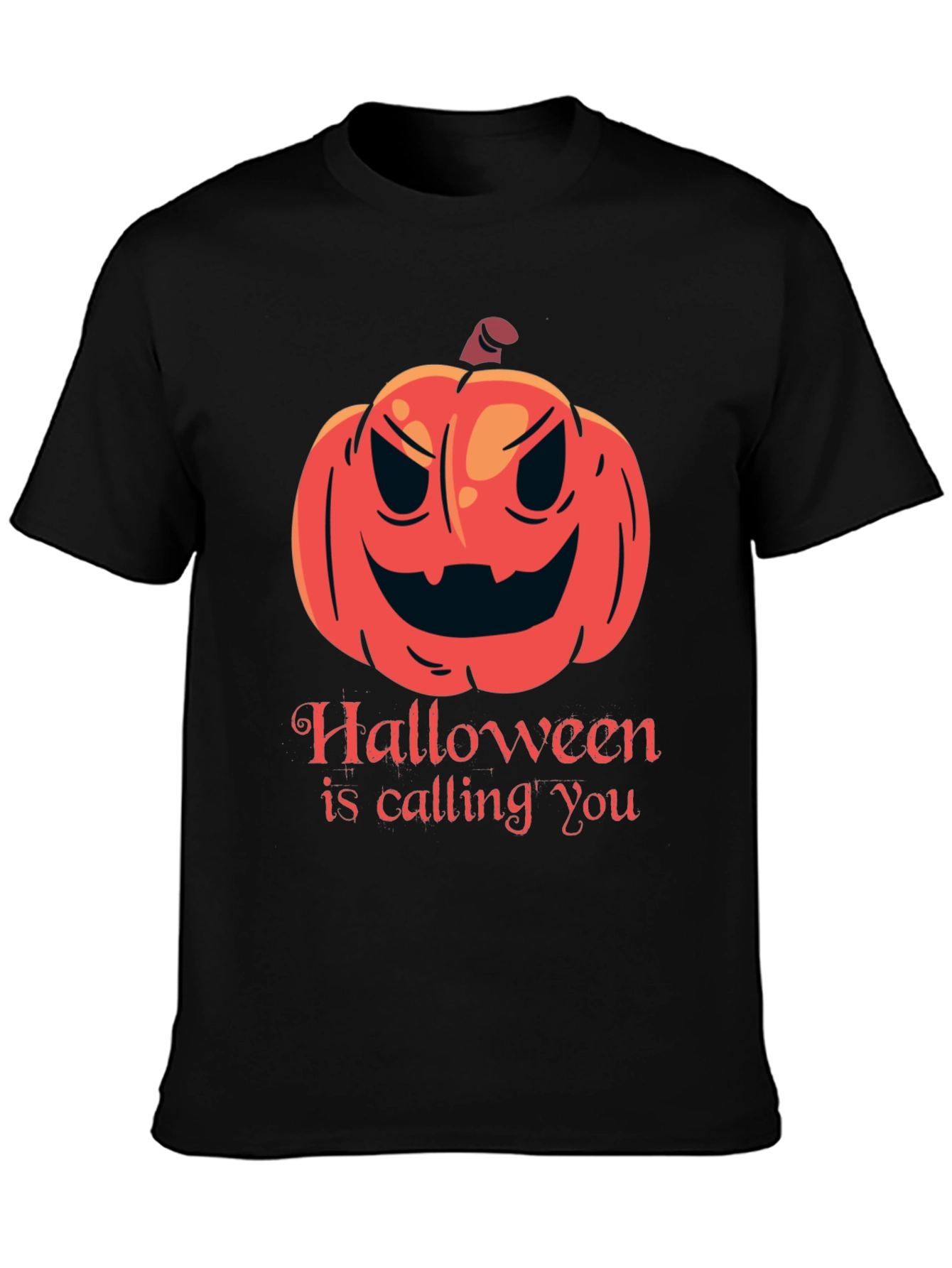 Halloween Pumpkin T-Shirt - Spooky Season Tee