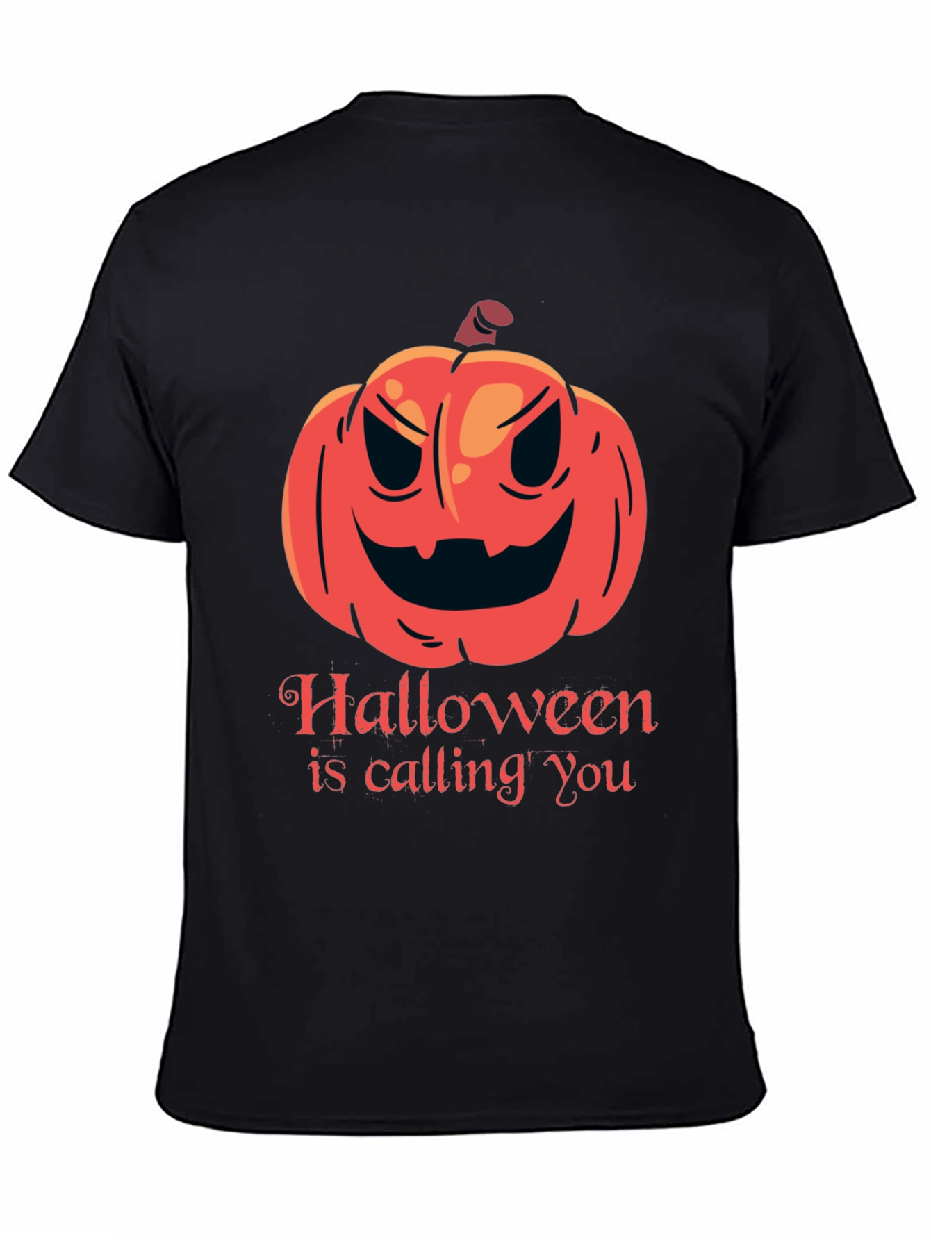 Halloween Pumpkin T-Shirt - Spooky Season Tee