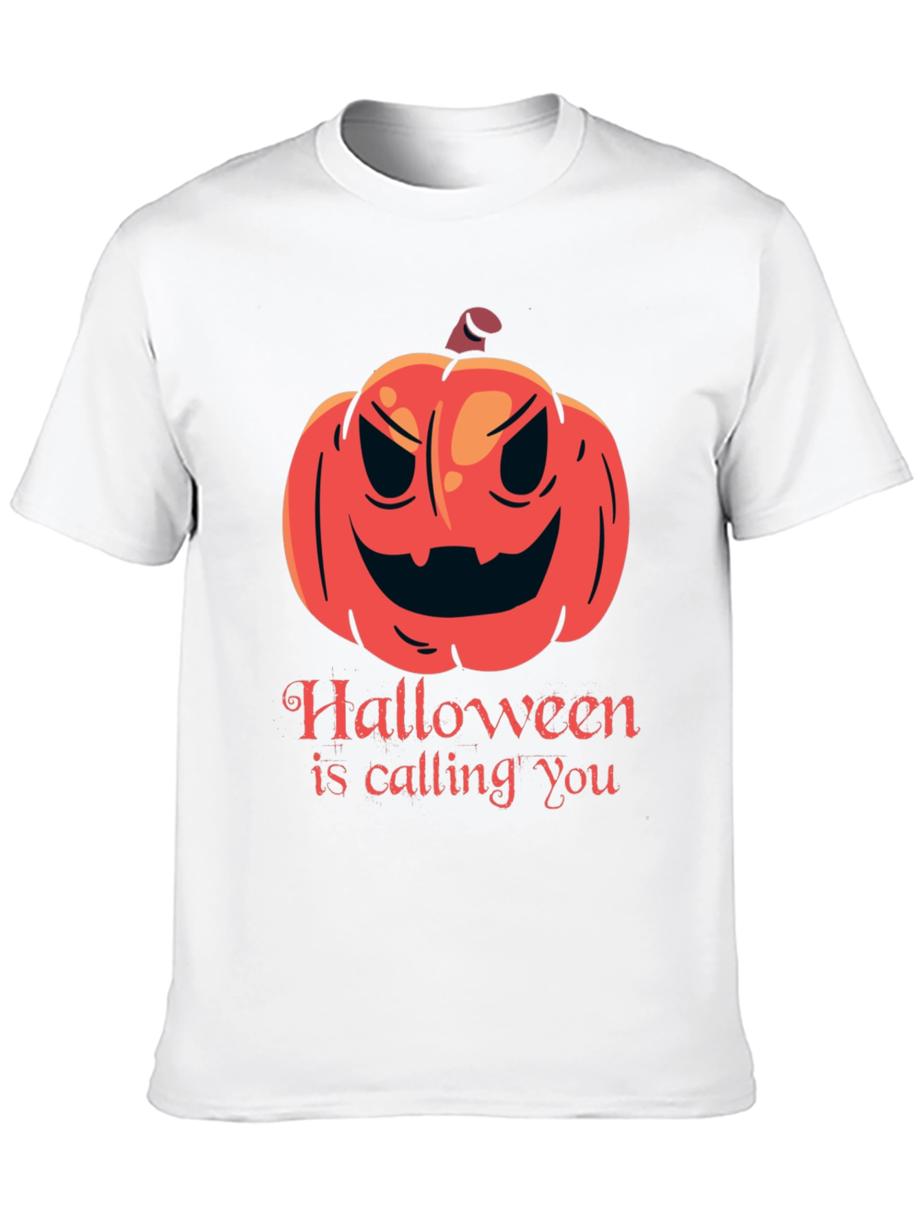 Halloween Pumpkin T-Shirt - Spooky Season Tee