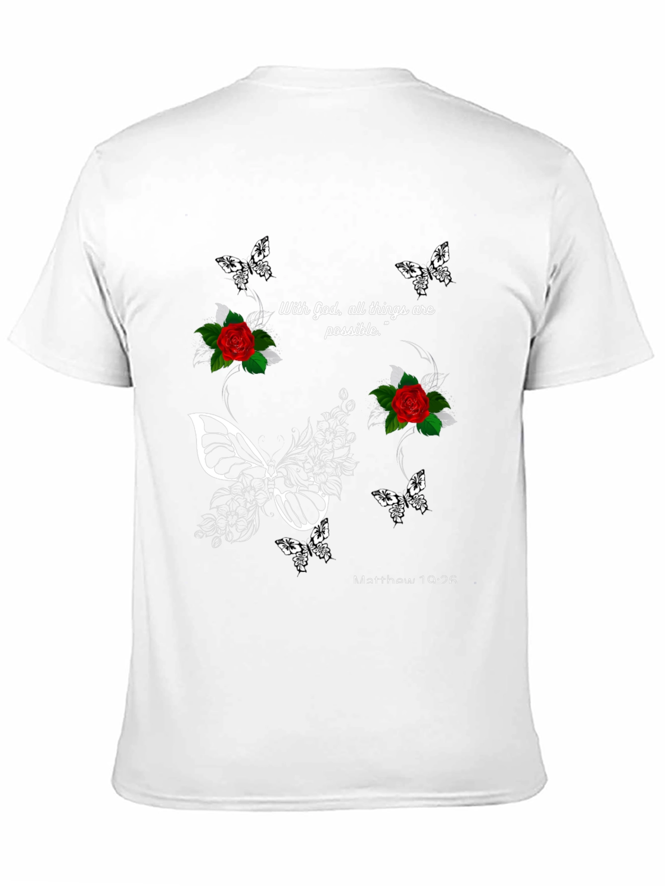 Faith Inspired Black T-Shirt