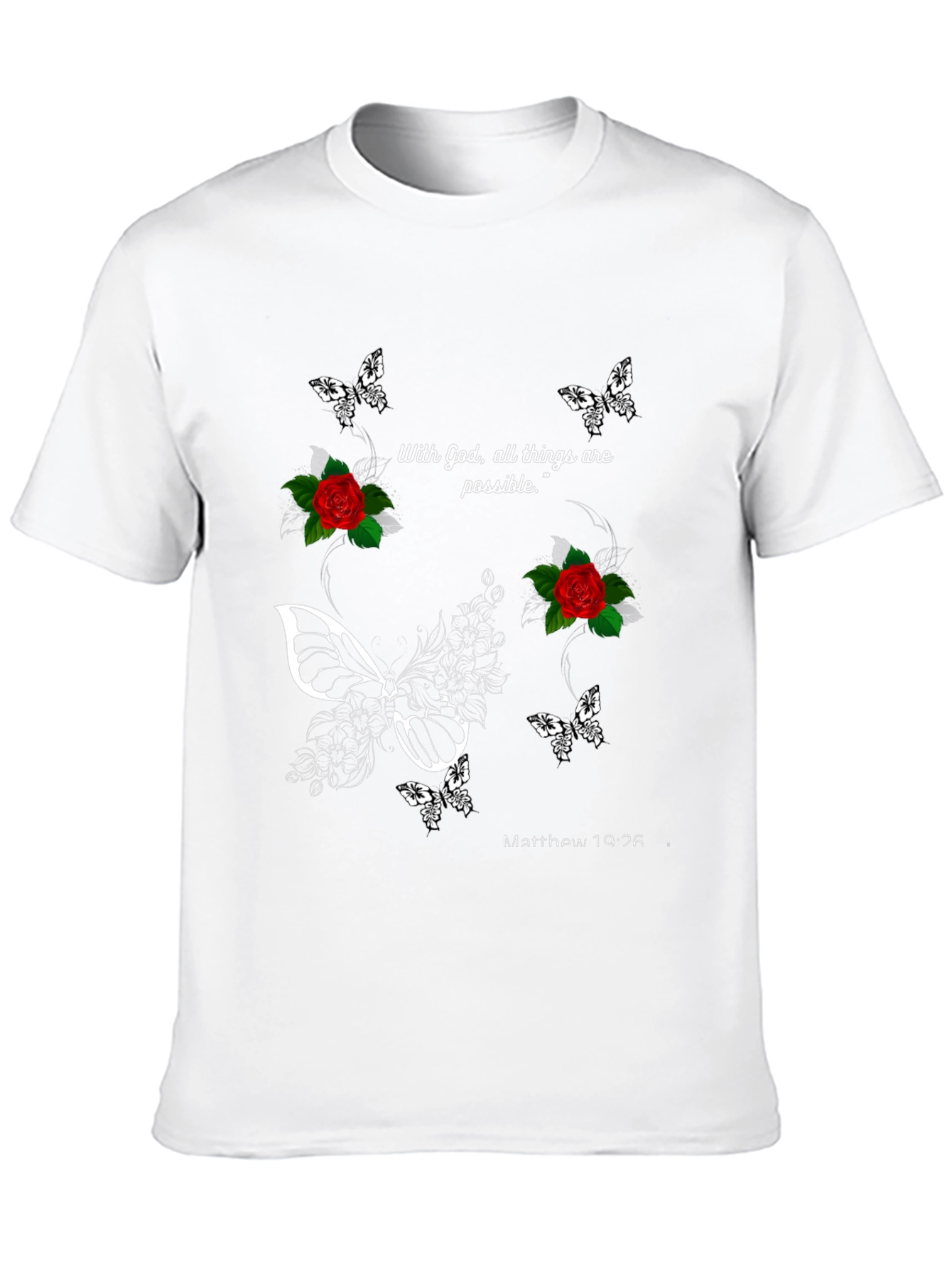 Faith Inspired Black T-Shirt