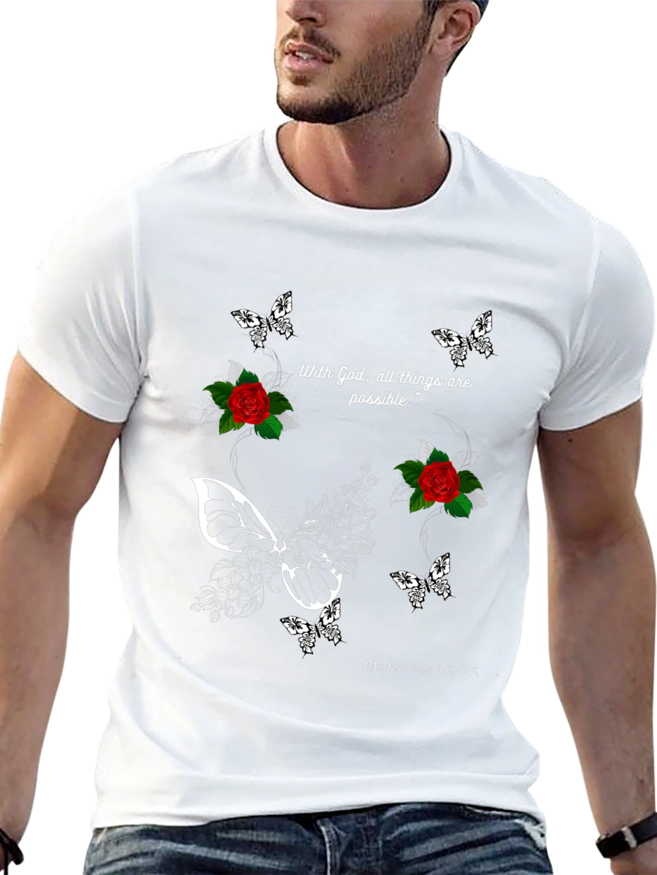 Faith Inspired Black T-Shirt