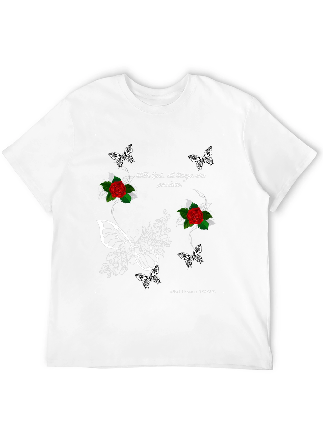 Faith Inspired Black T-Shirt