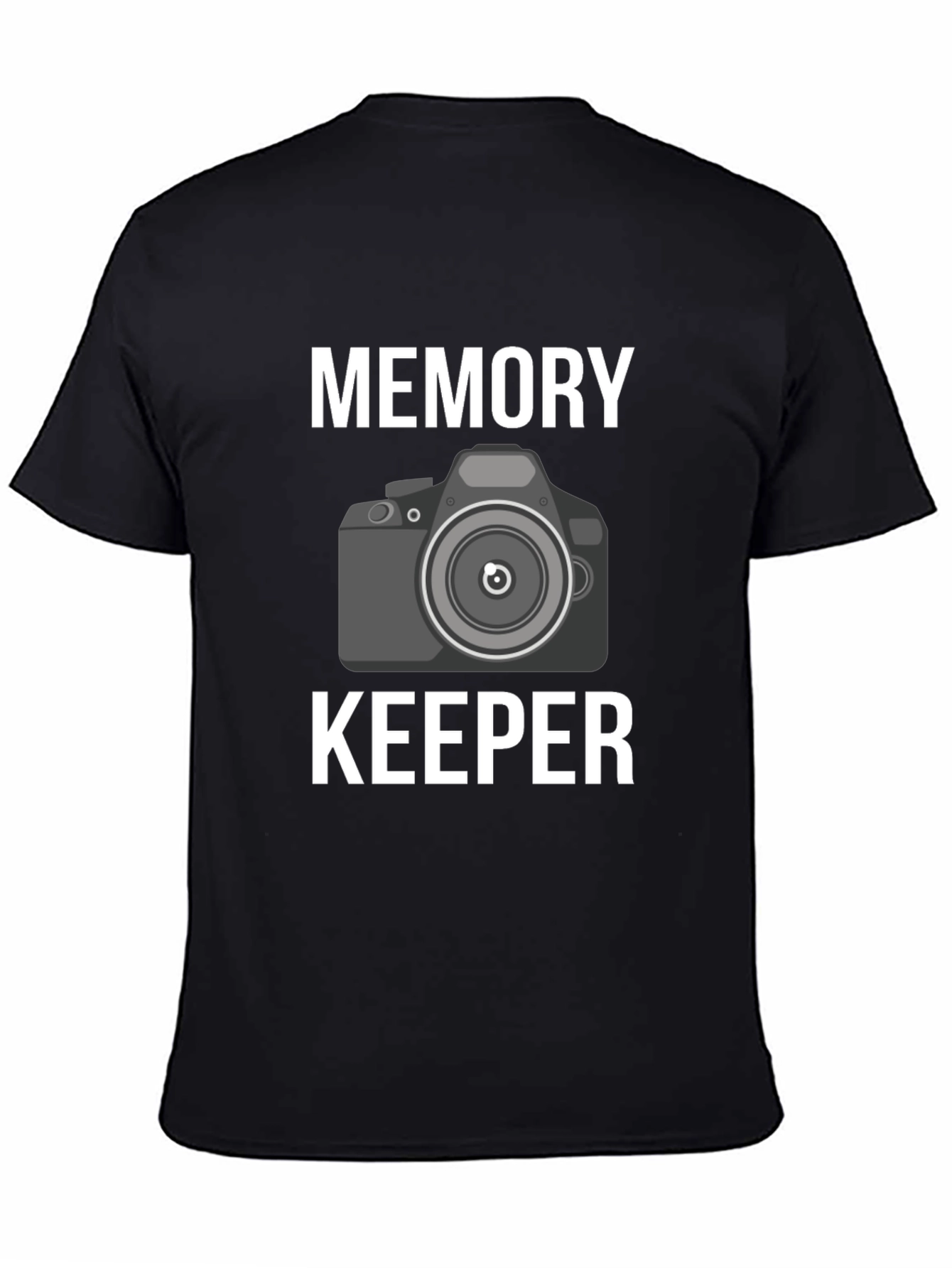 Memory Keeper Camera Graphic Tee - Black T-Shirt