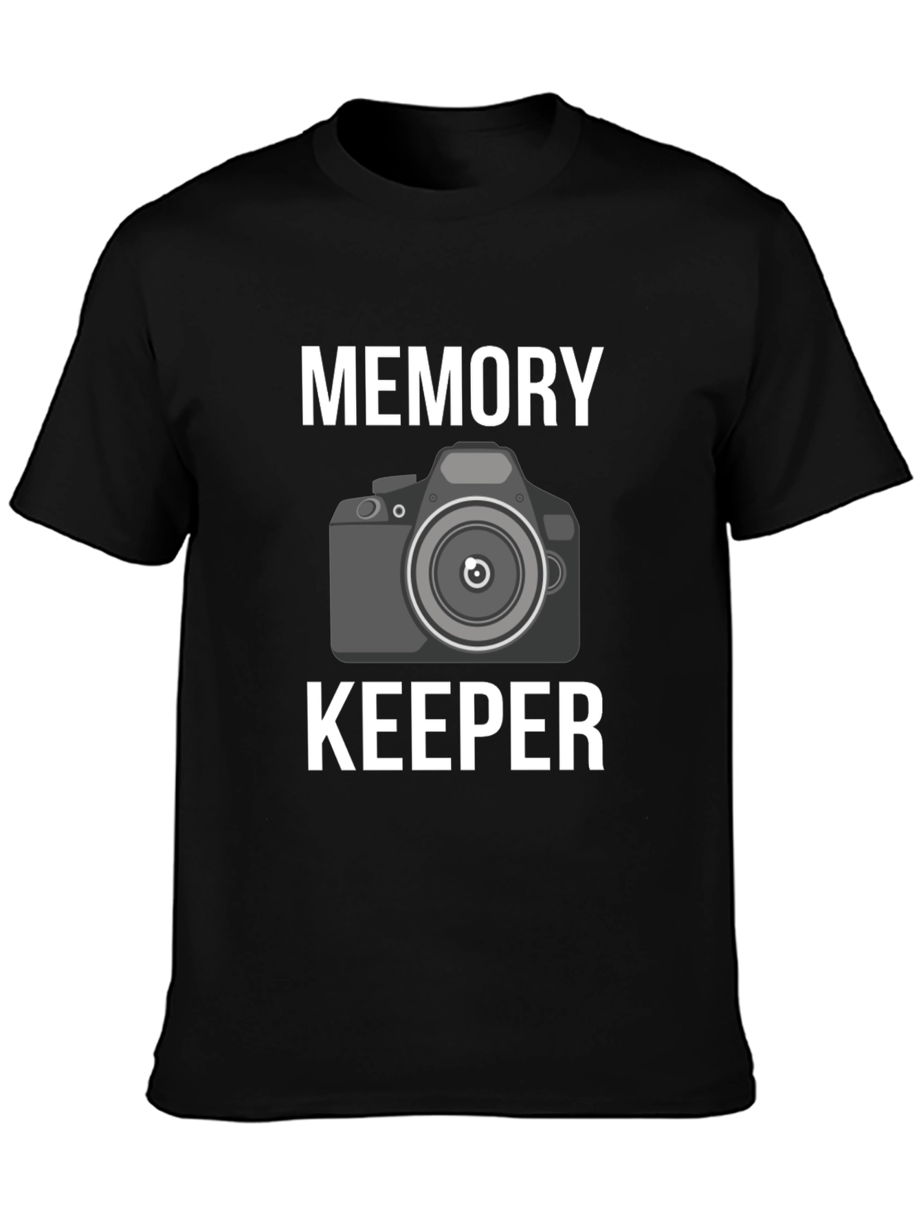 Memory Keeper Camera Graphic Tee - Black T-Shirt