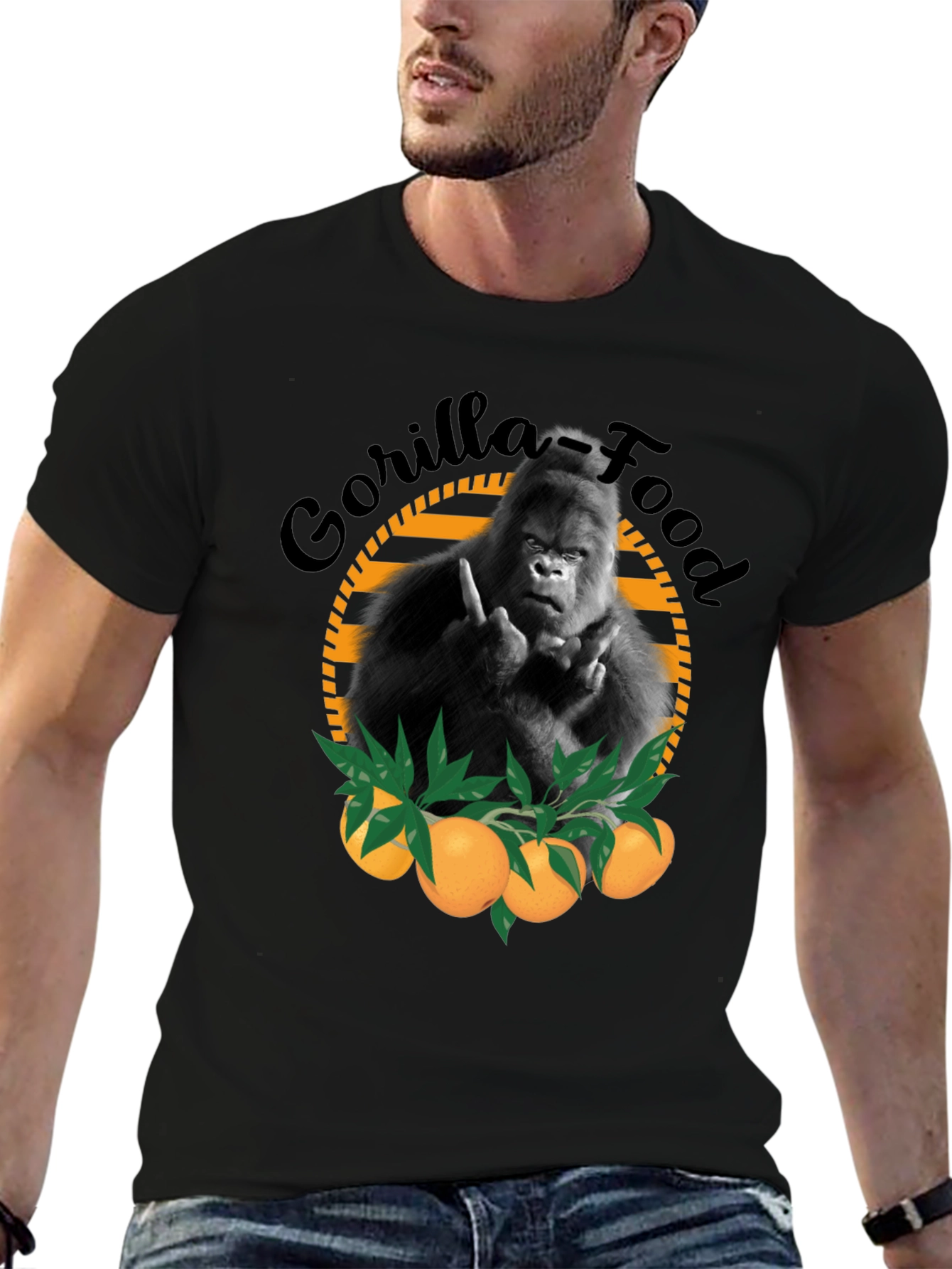 Gorilla Food Graphic T-Shirt