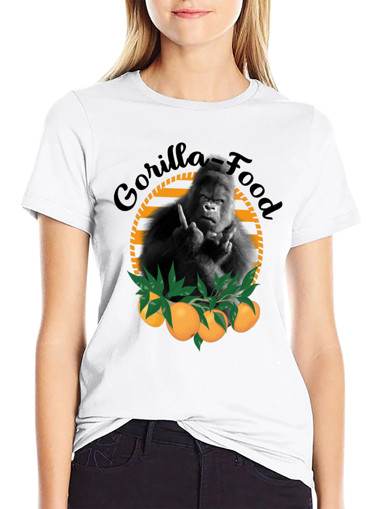 Gorilla Food Graphic T-Shirt