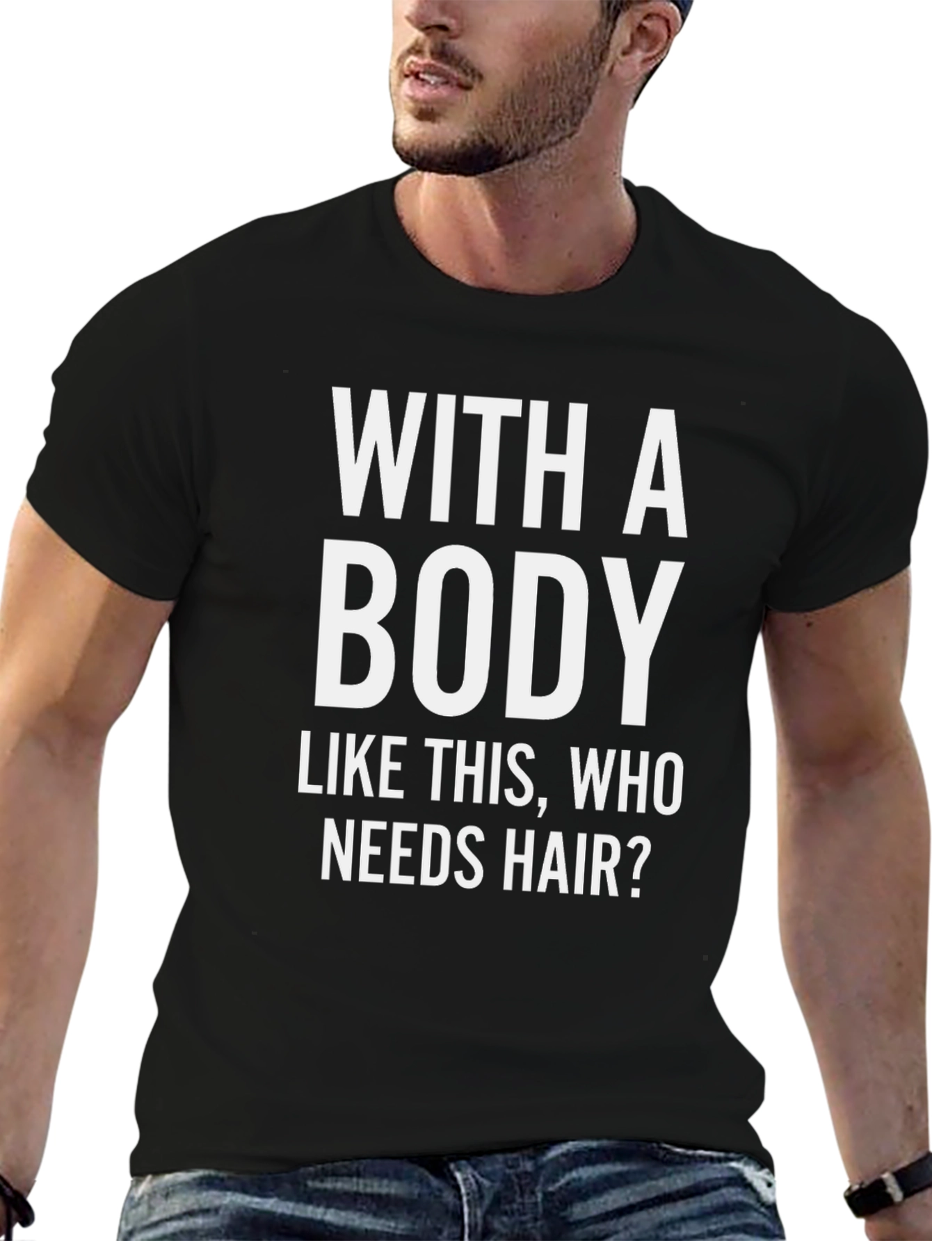 Funny Bald Humor T-Shirt