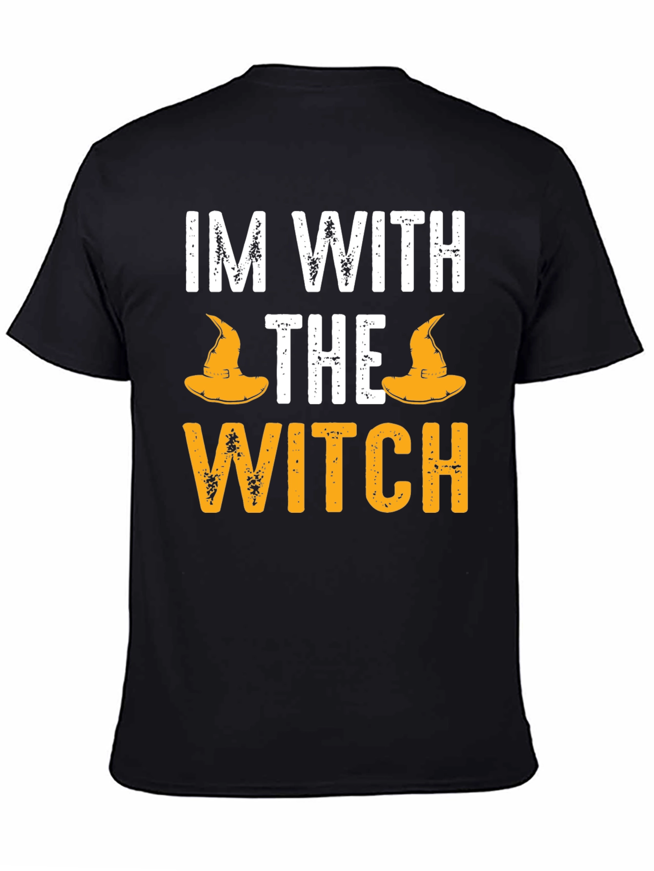 Im With The Witch Halloween Graphic Tee