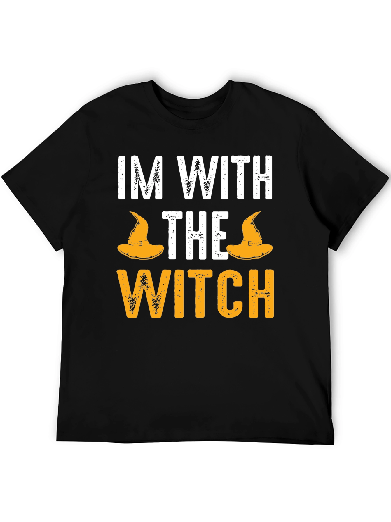 Im With The Witch Halloween Graphic Tee