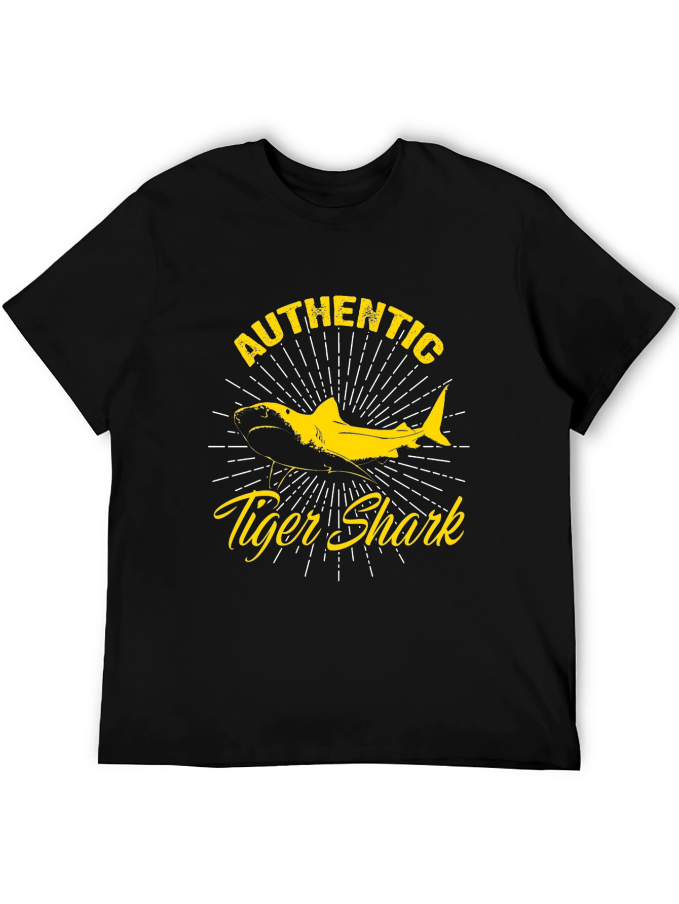 Authentic Tiger Shark Graphic T-Shirt