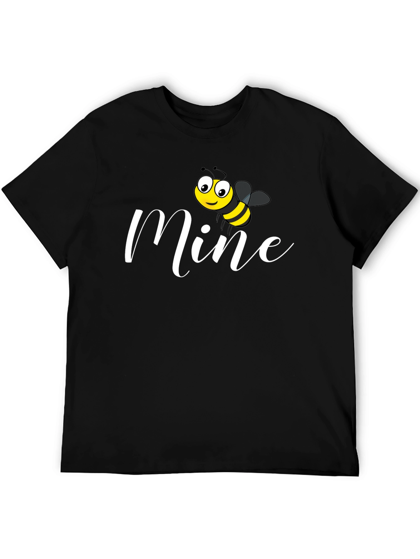 Bee Mine Graphic T-Shirt - Black