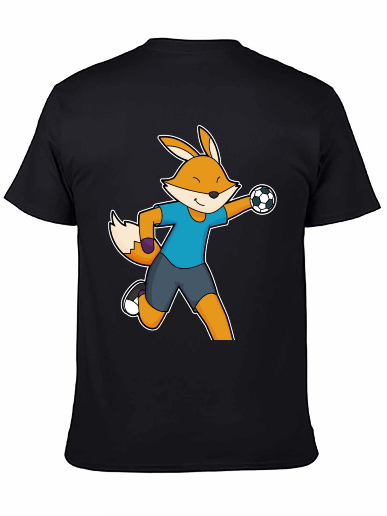 Fox Soccer Player Graphic Tee