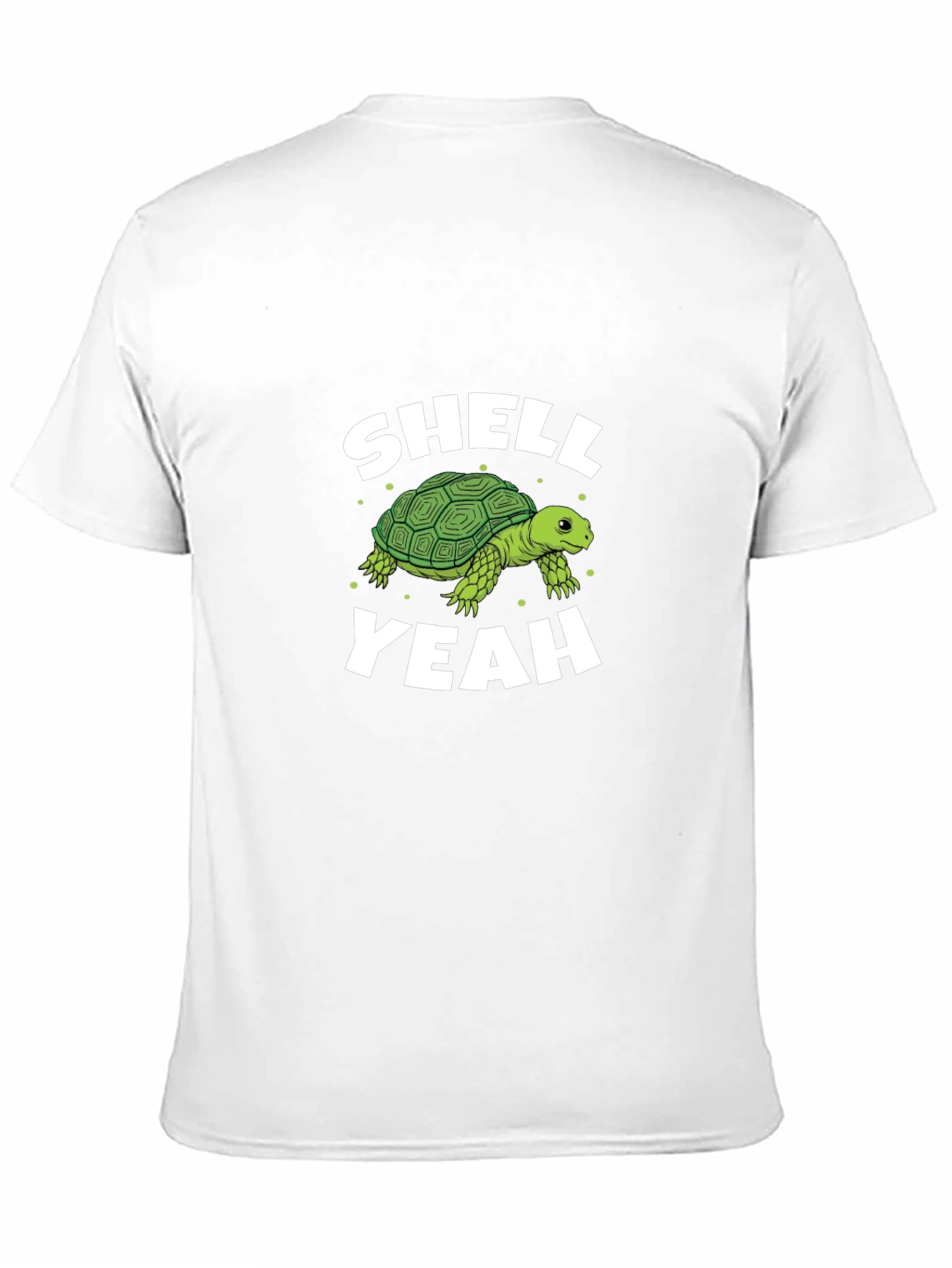 Shell Yeah Turtle Graphic Tee - Soft Cotton Blend