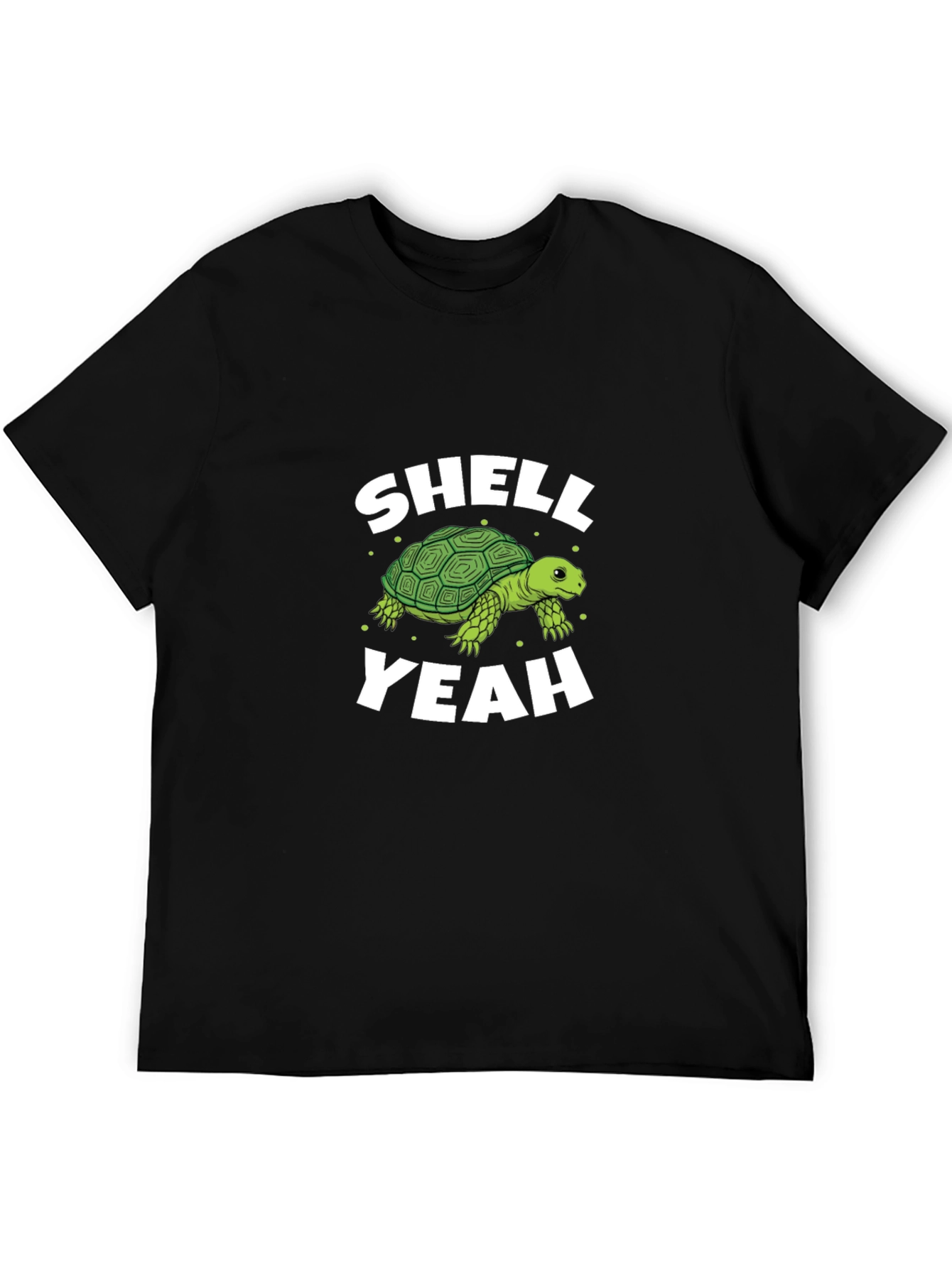 Shell Yeah Turtle Graphic Tee - Soft Cotton Blend