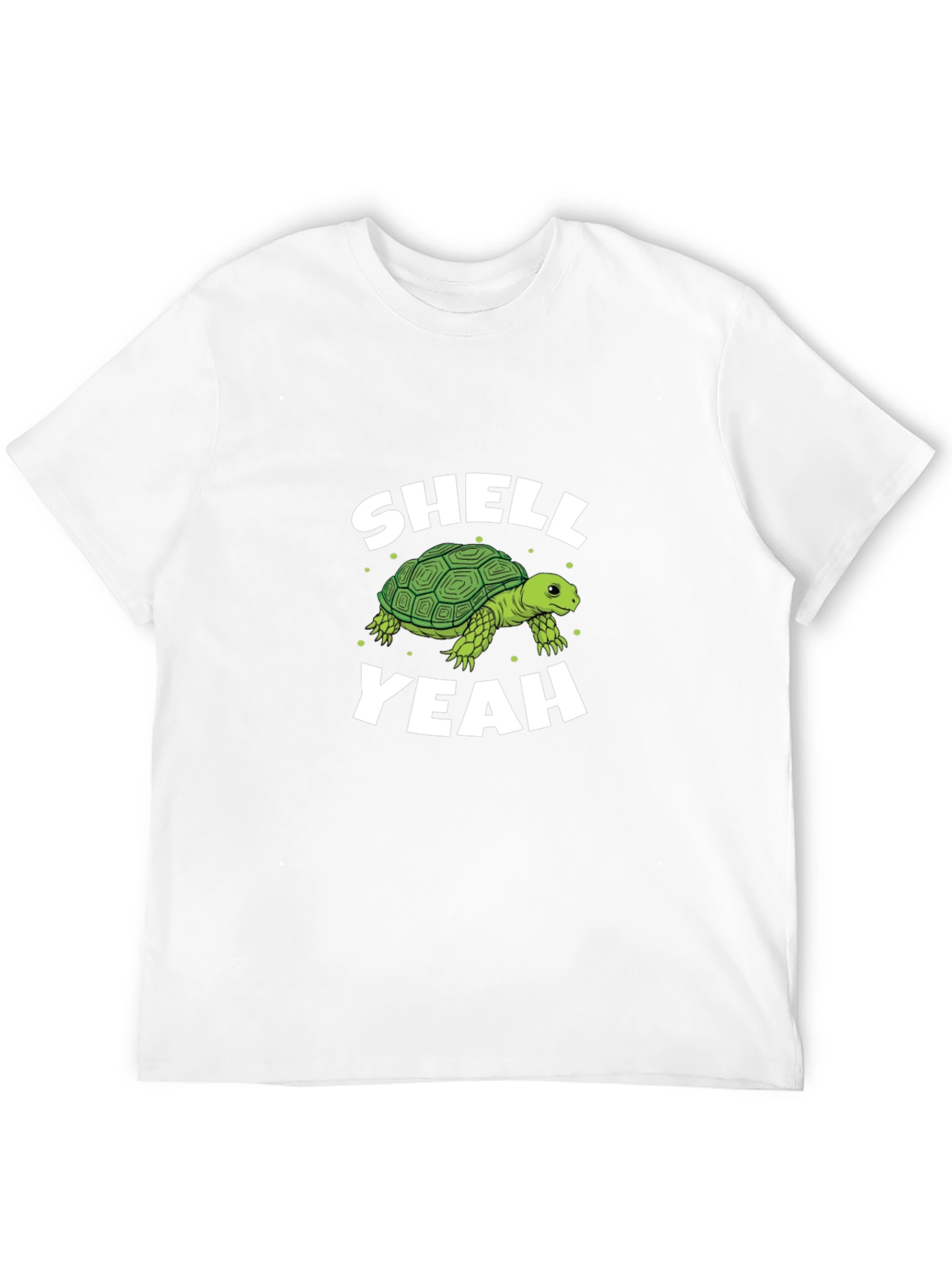 Shell Yeah Turtle Graphic Tee - Soft Cotton Blend