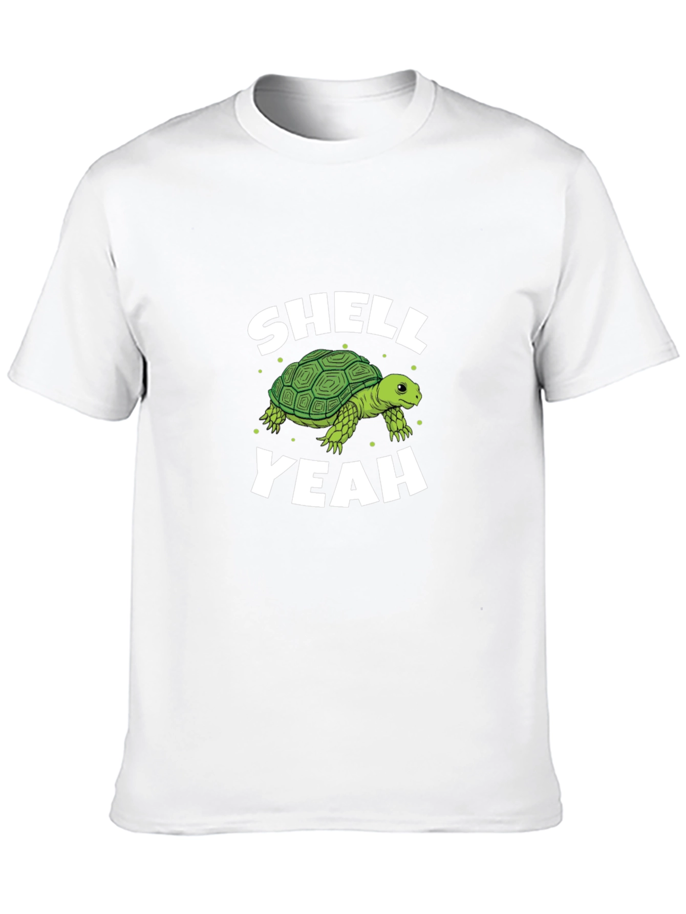 Shell Yeah Turtle Graphic Tee - Soft Cotton Blend