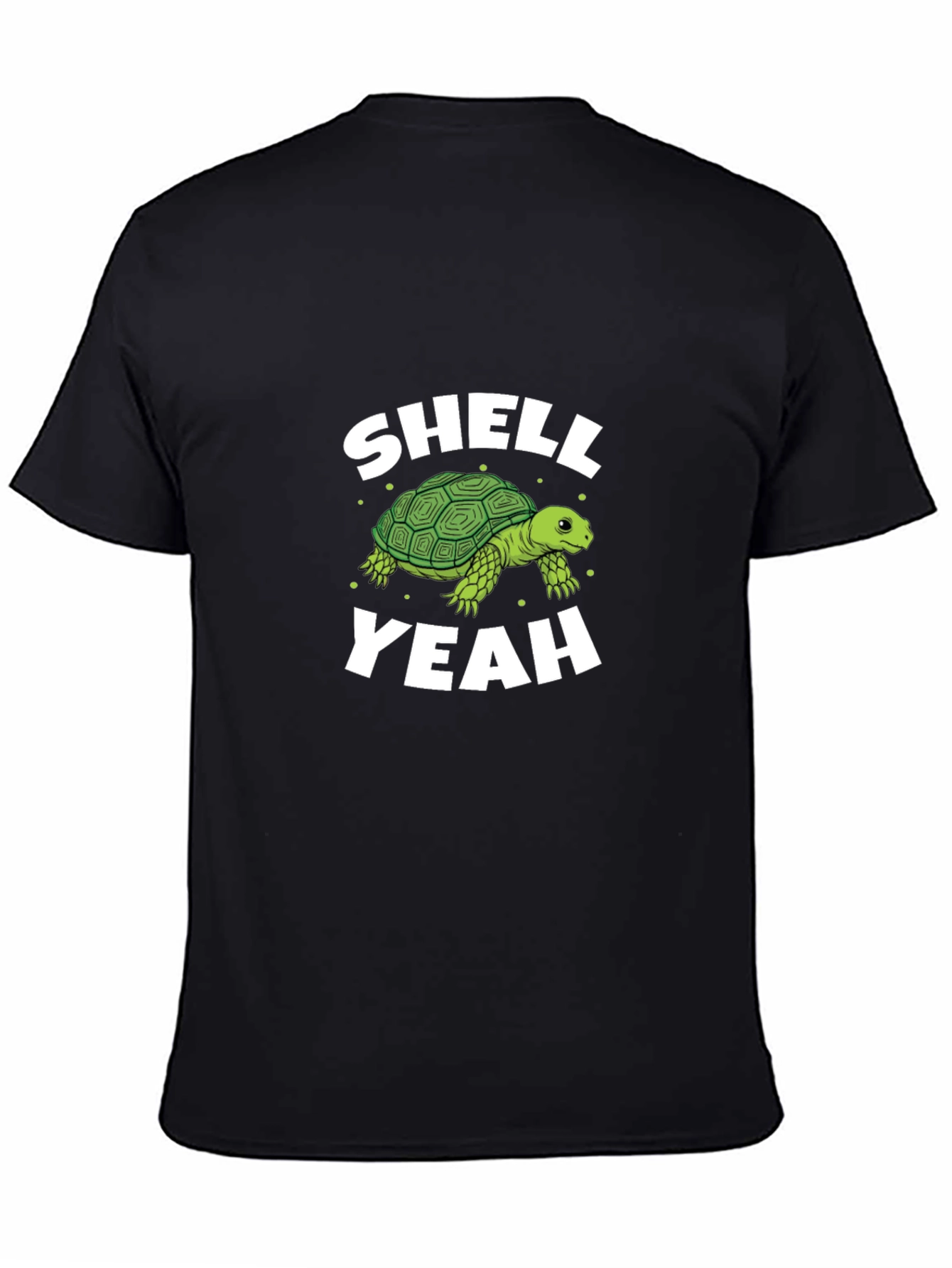 Shell Yeah Turtle Graphic Tee - Soft Cotton Blend