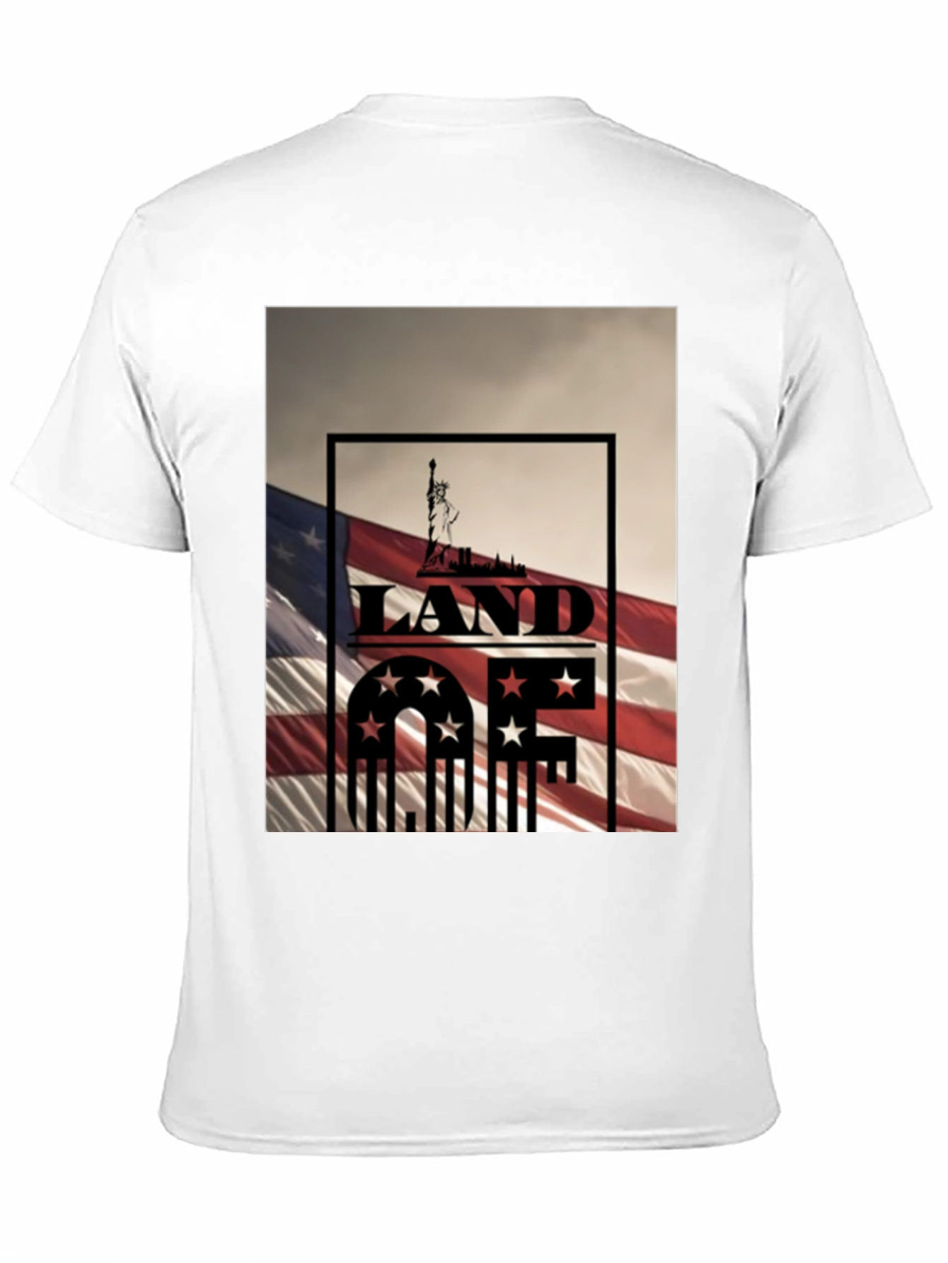 Land of the Free Patriotic Tee