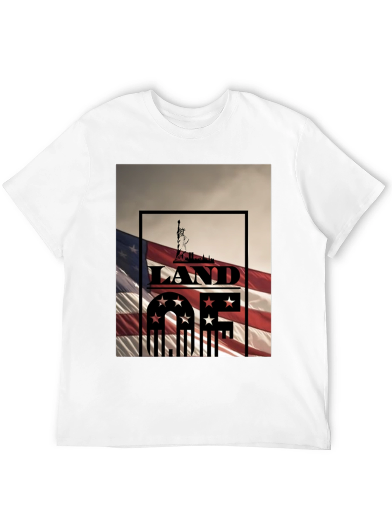 Land of the Free Patriotic Tee