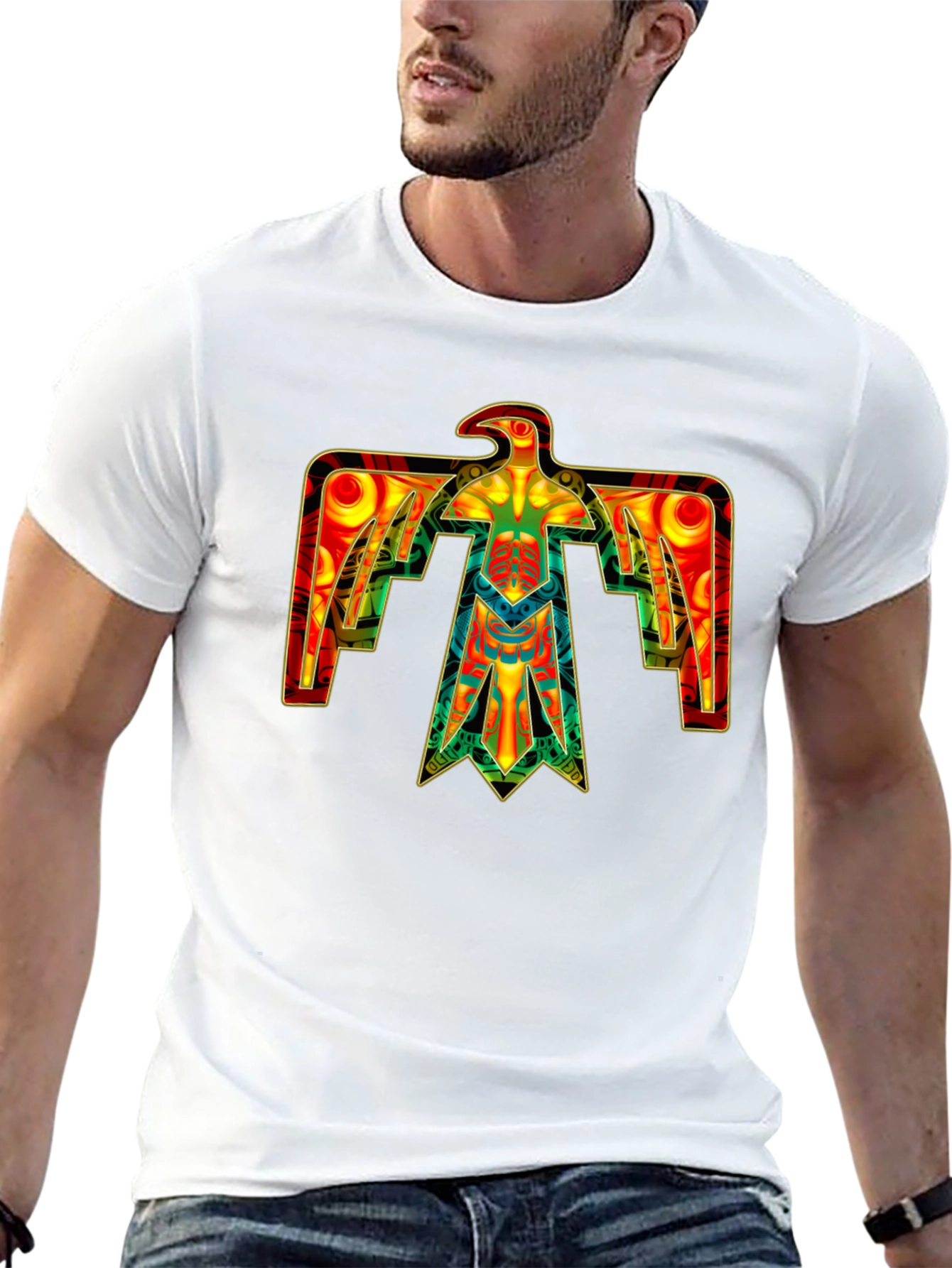 Thunderbird Graphic Black T-Shirt