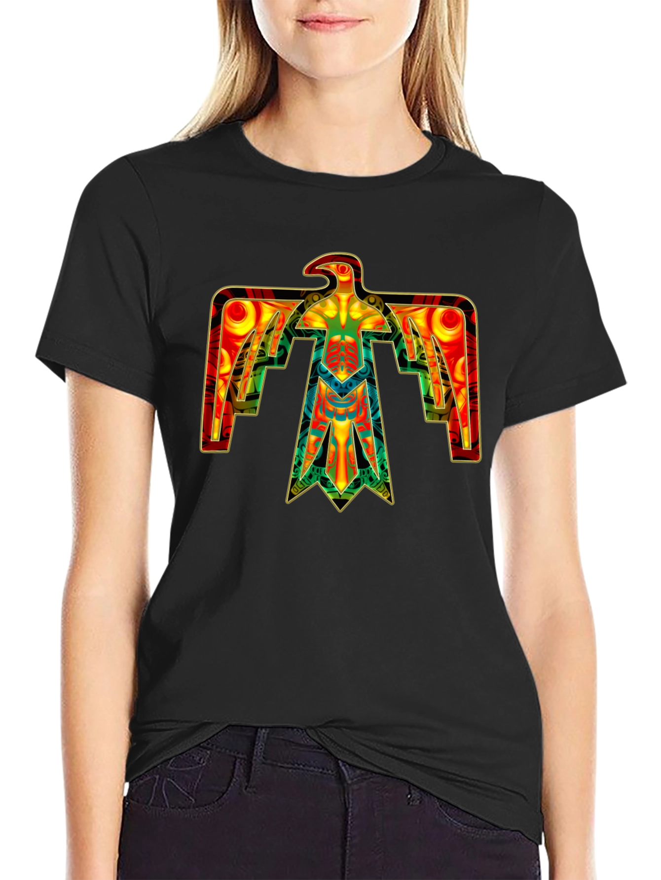 Thunderbird Graphic Black T-Shirt