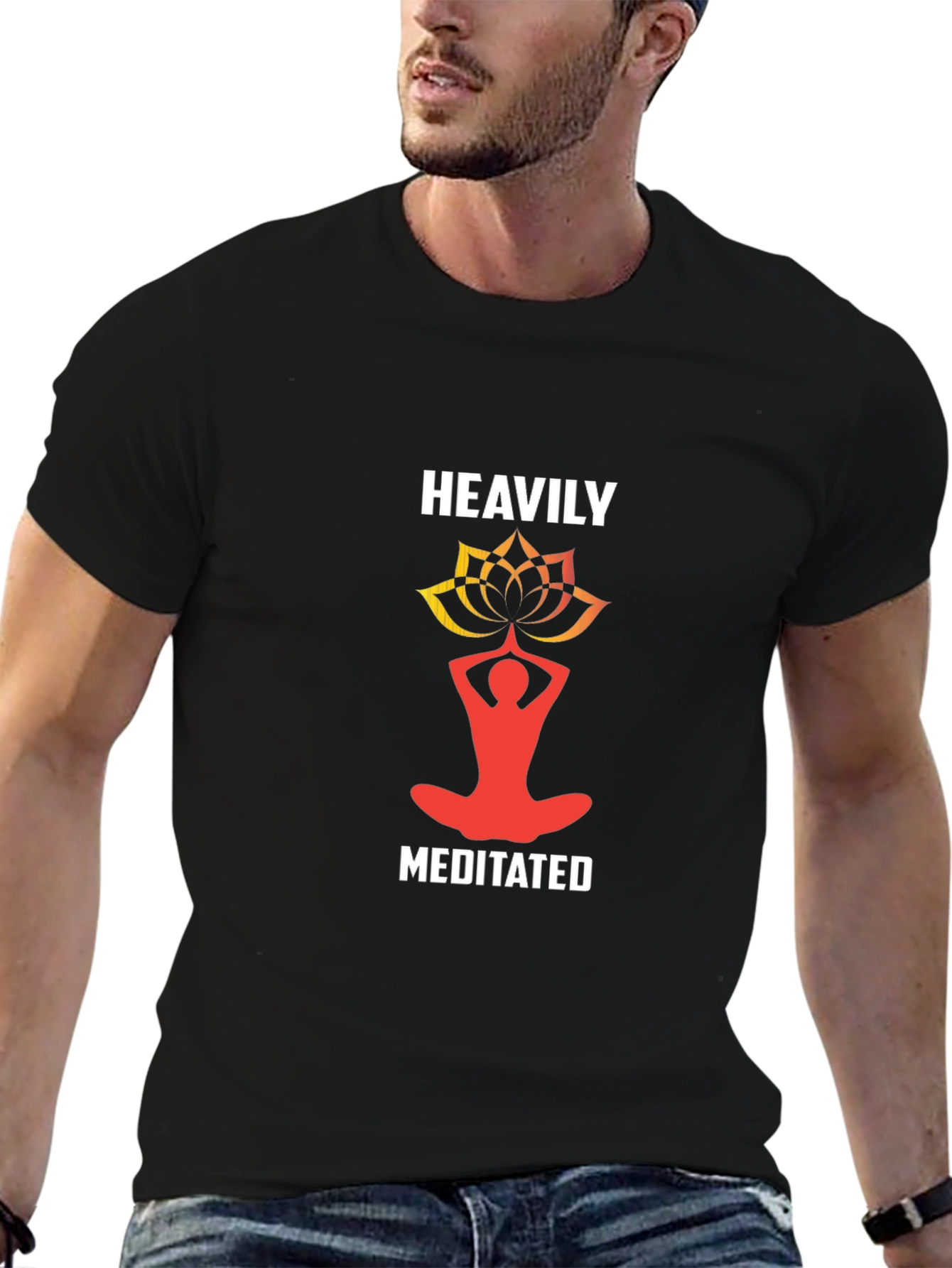 Heavily Meditated Graphic Tee