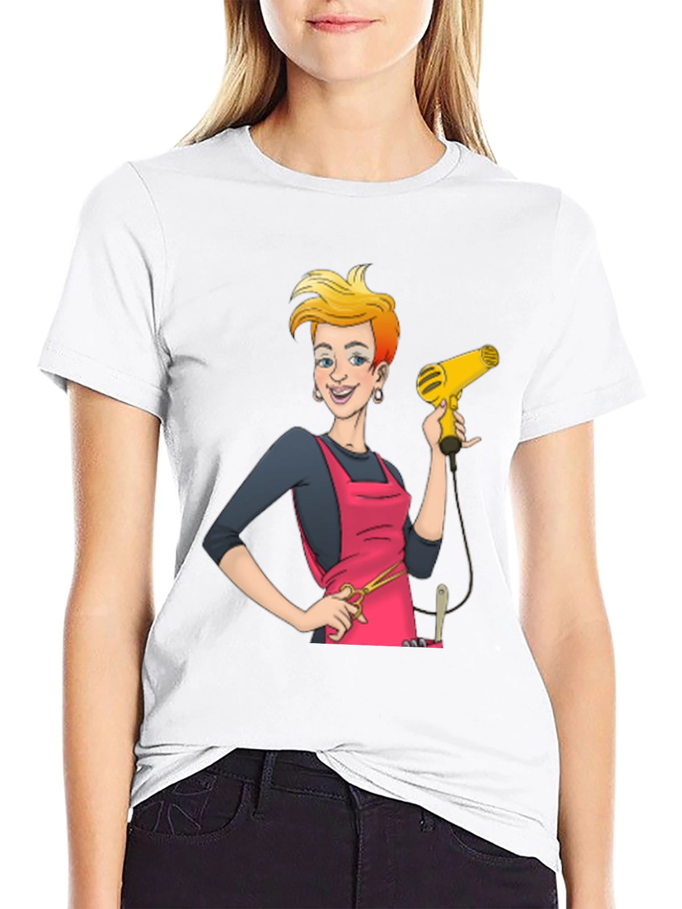 Barber Cartoon Graphic Tee