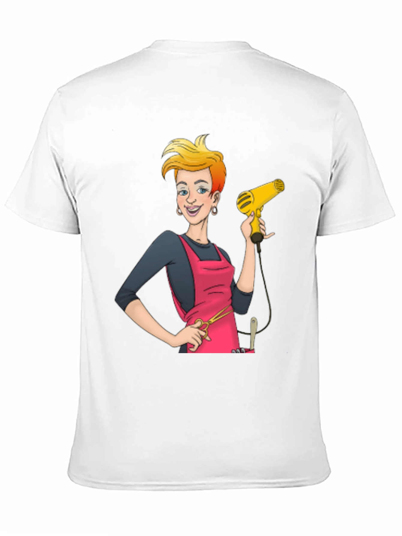 Barber Cartoon Graphic Tee
