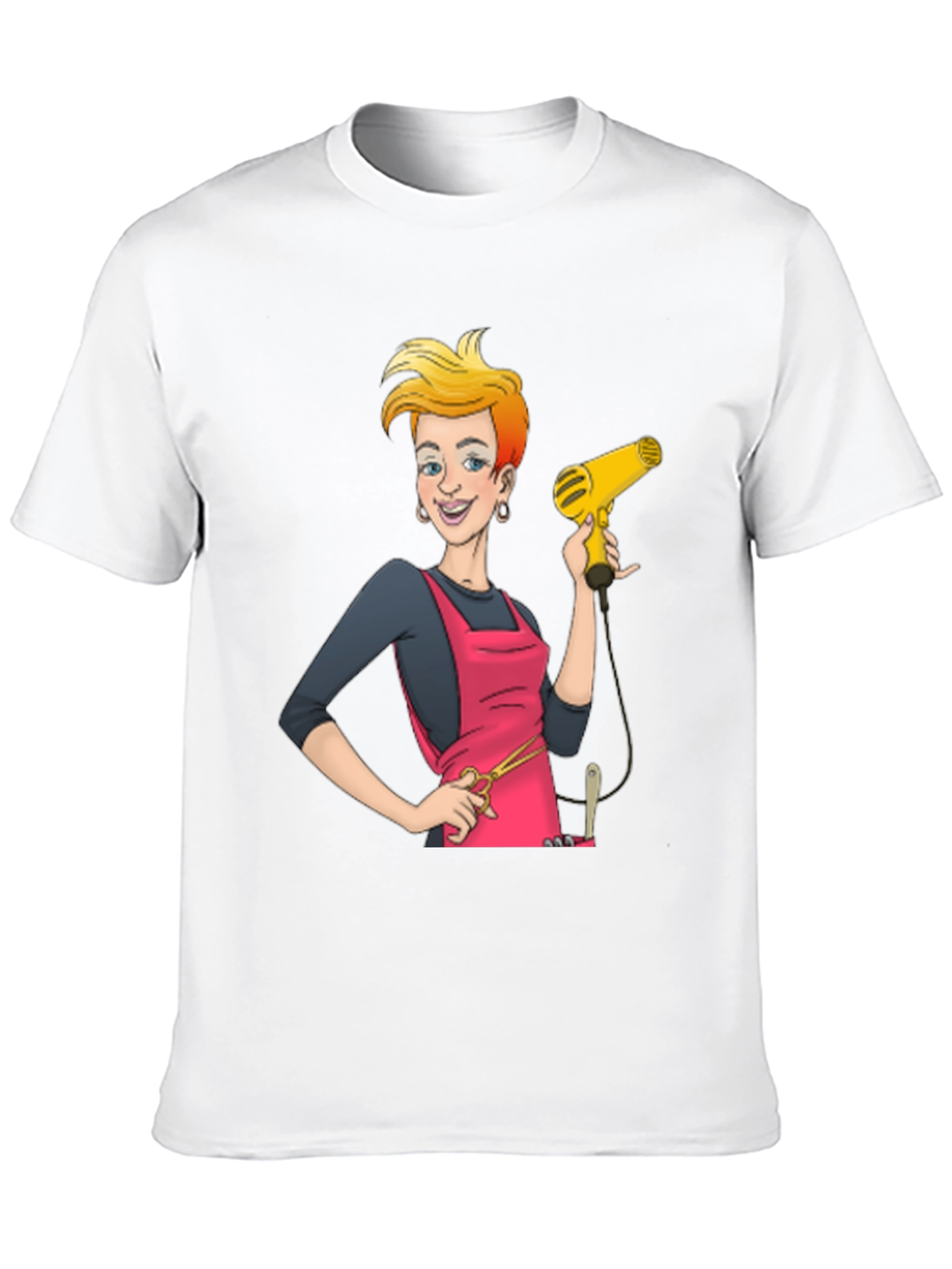 Barber Cartoon Graphic Tee