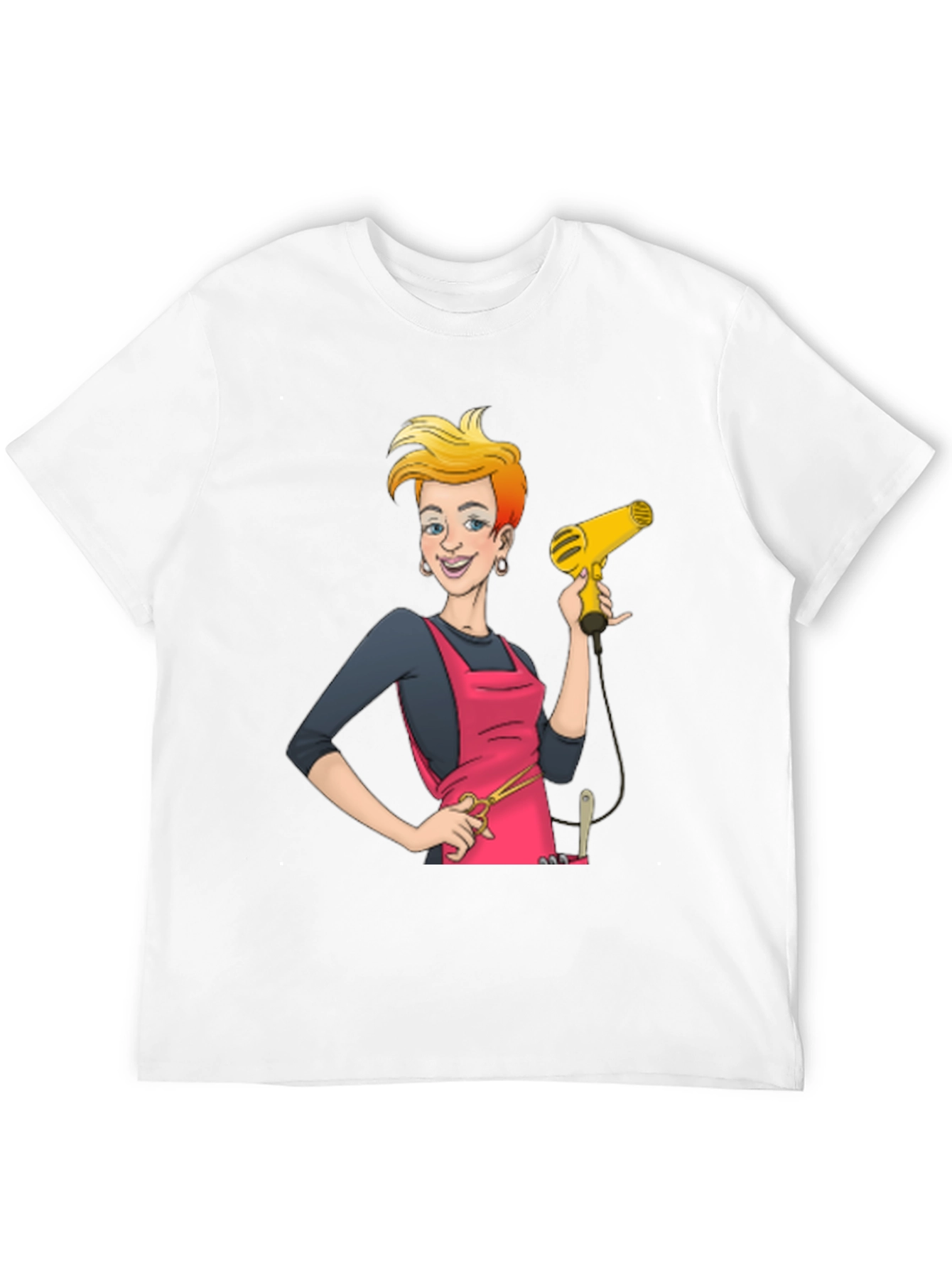 Barber Cartoon Graphic Tee