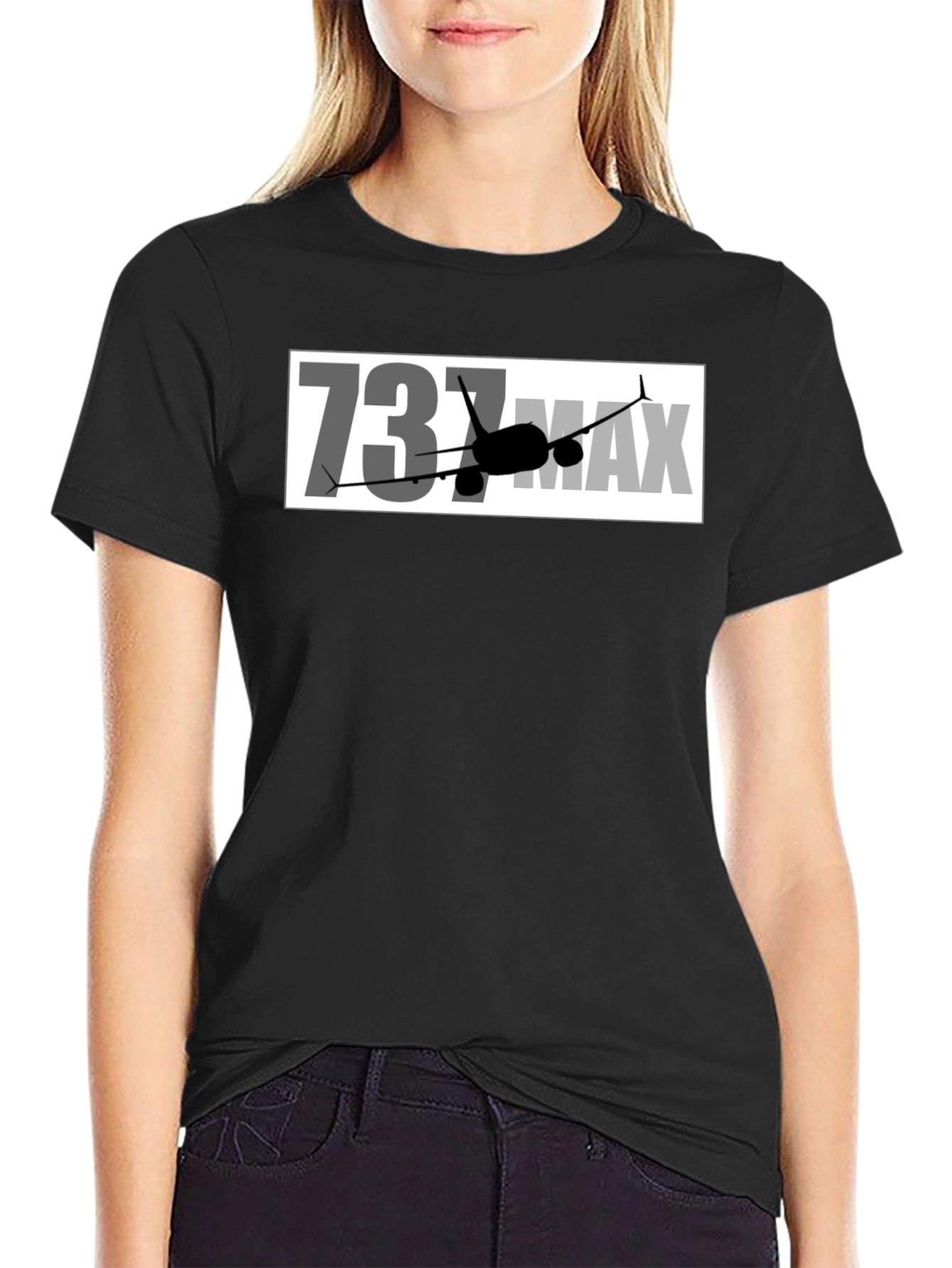 737 MAX T-Shirt - Aviation Enthusiast Tee