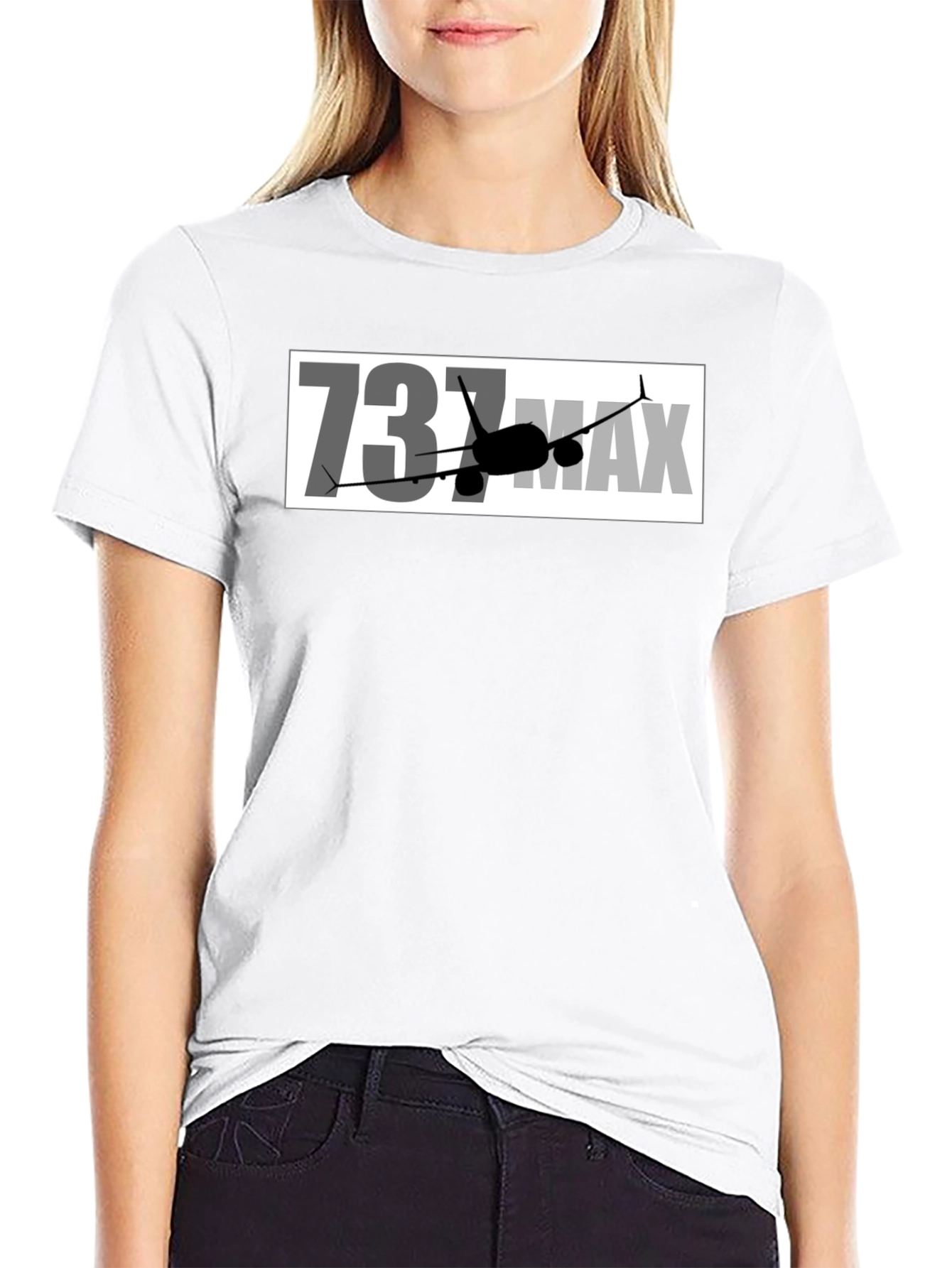 737 MAX T-Shirt - Aviation Enthusiast Tee