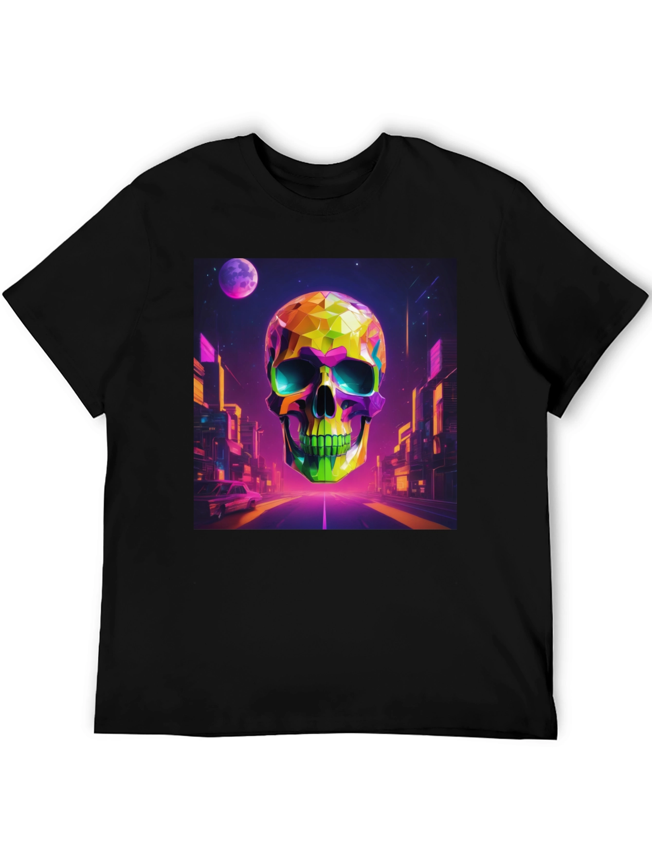 Cyberpunk Skull T-Shirt