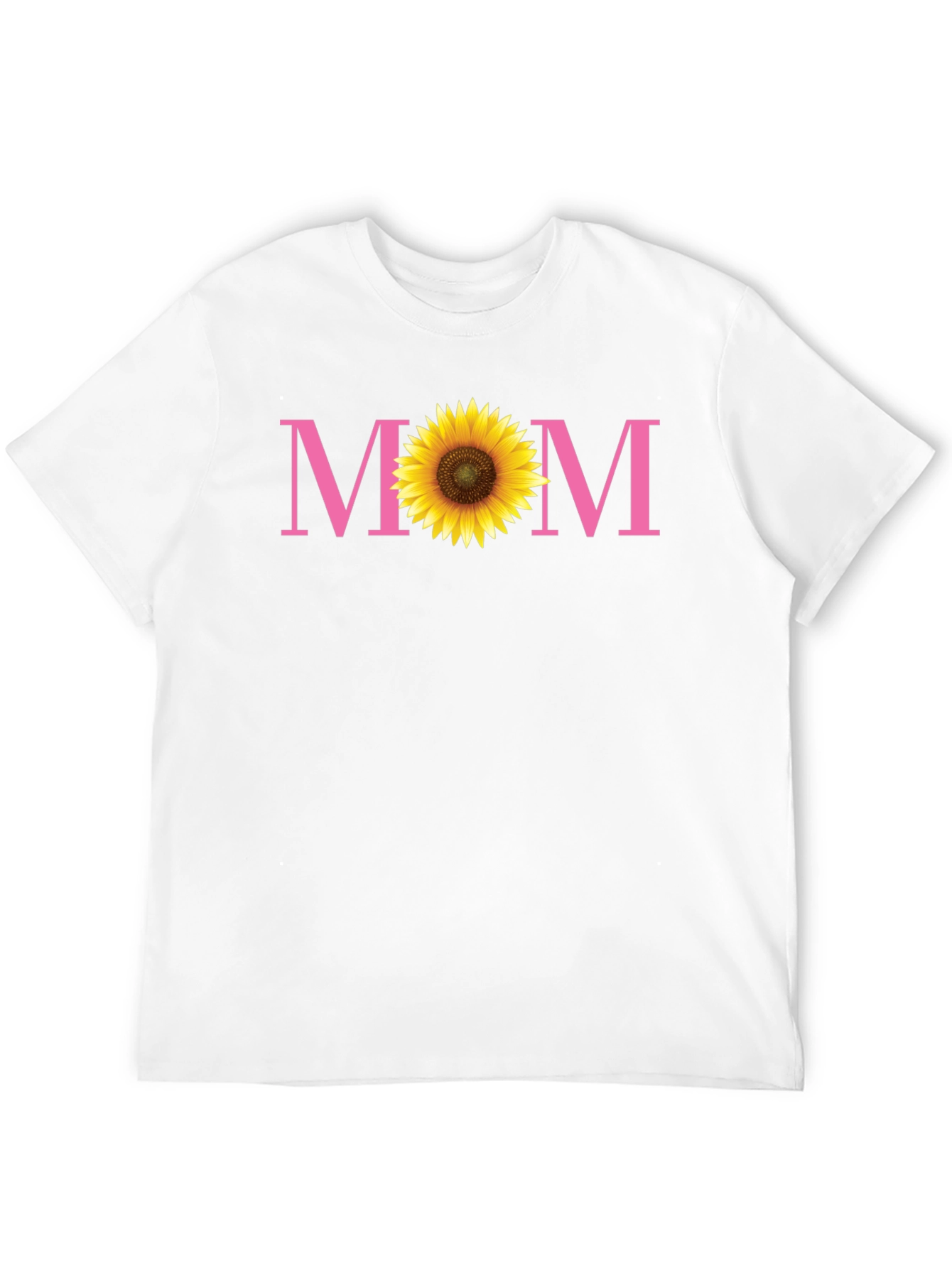 Sunflower Mom Graphic Tee - Black