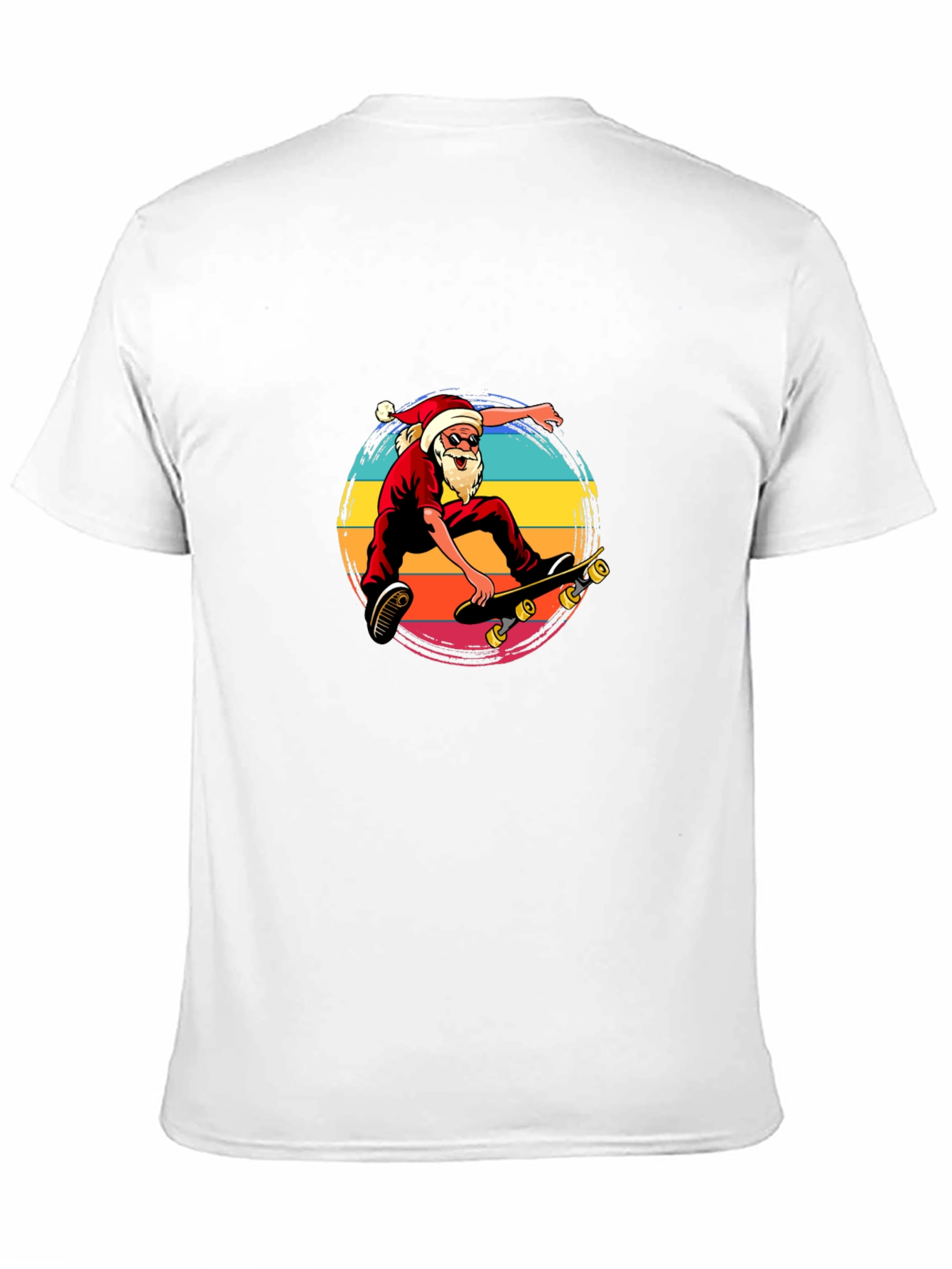 Skateboarding Santa T-Shirt